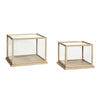 Hübsch Spectacle Display Boxes Set Of 2, Small