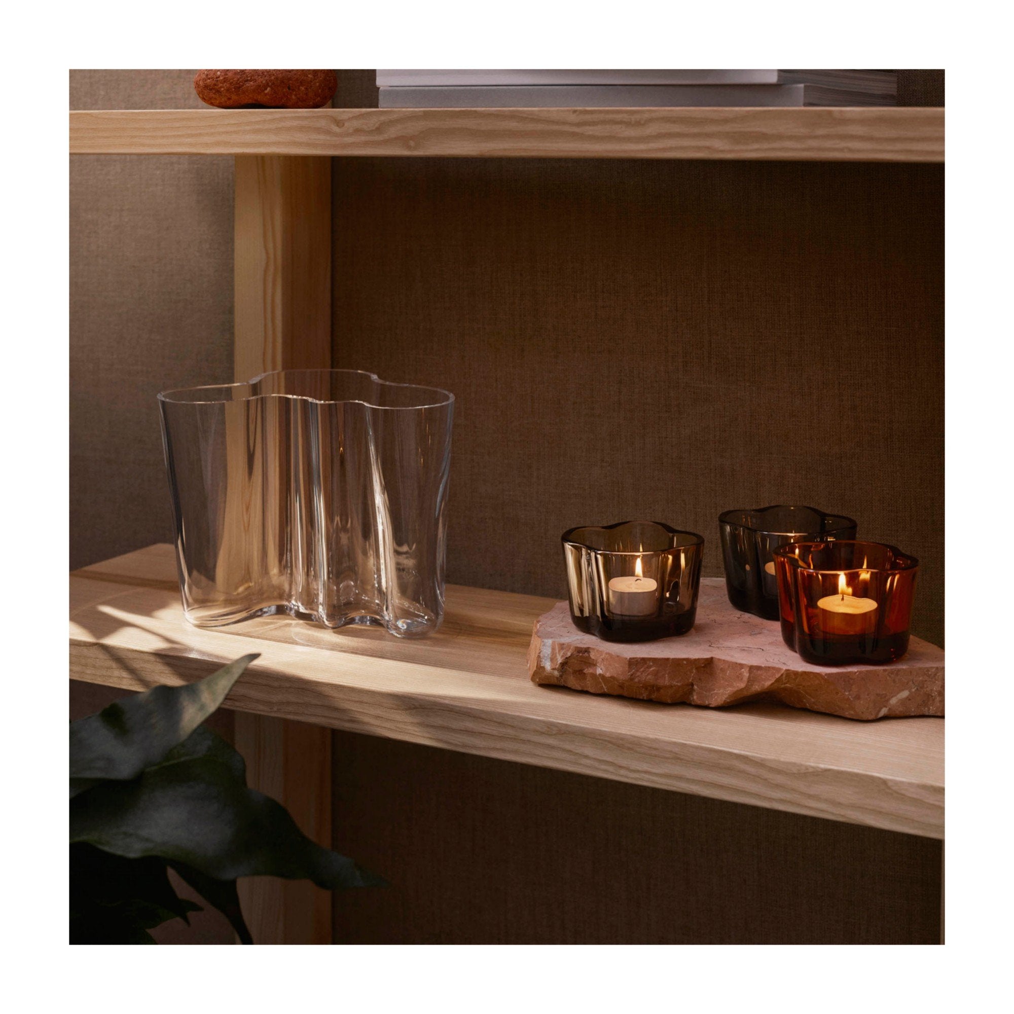Iittala Aalto Tealight -houder Sevilla Orange, 6 cm