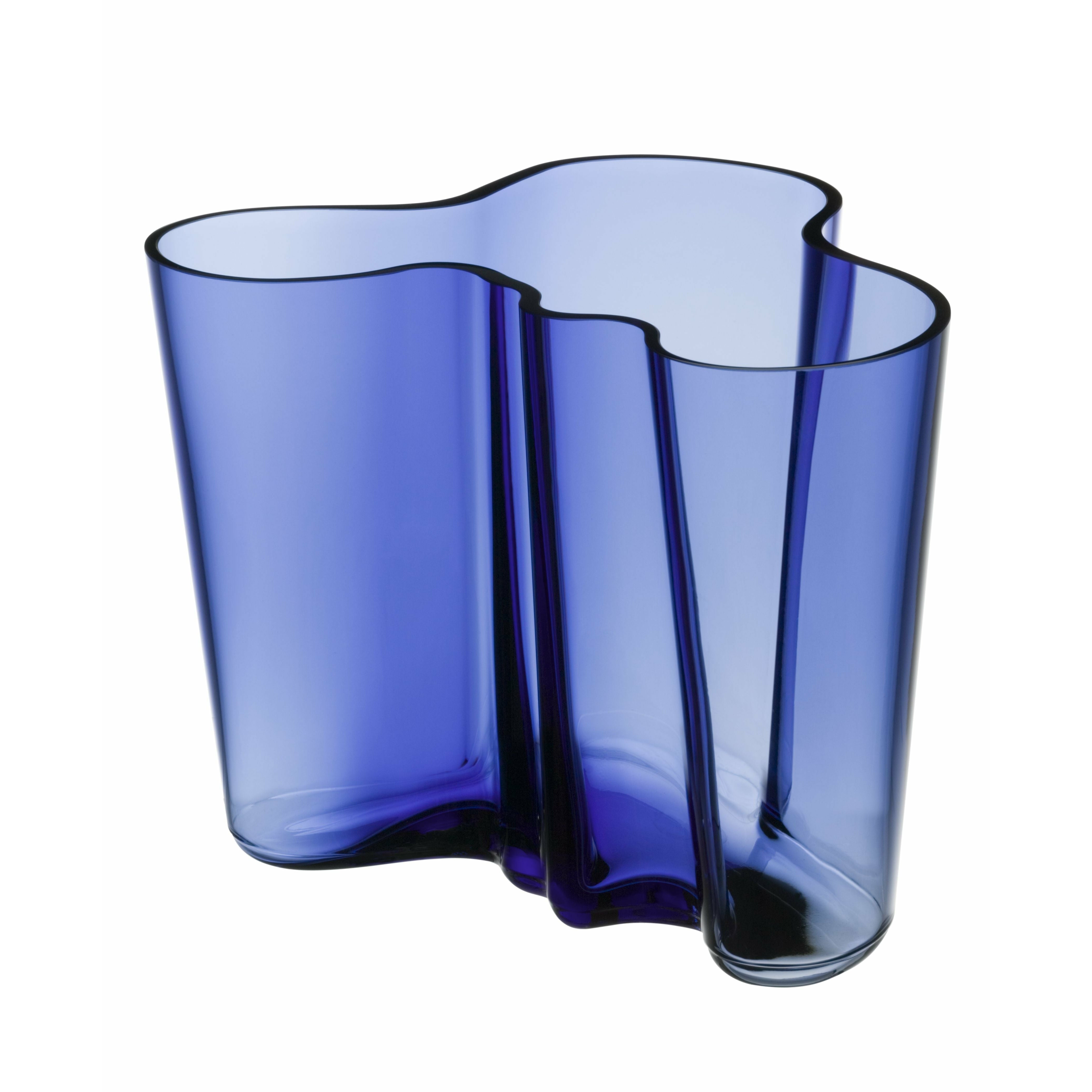 Iittala Aalto-Vase 16cm, Ultramarinblau
