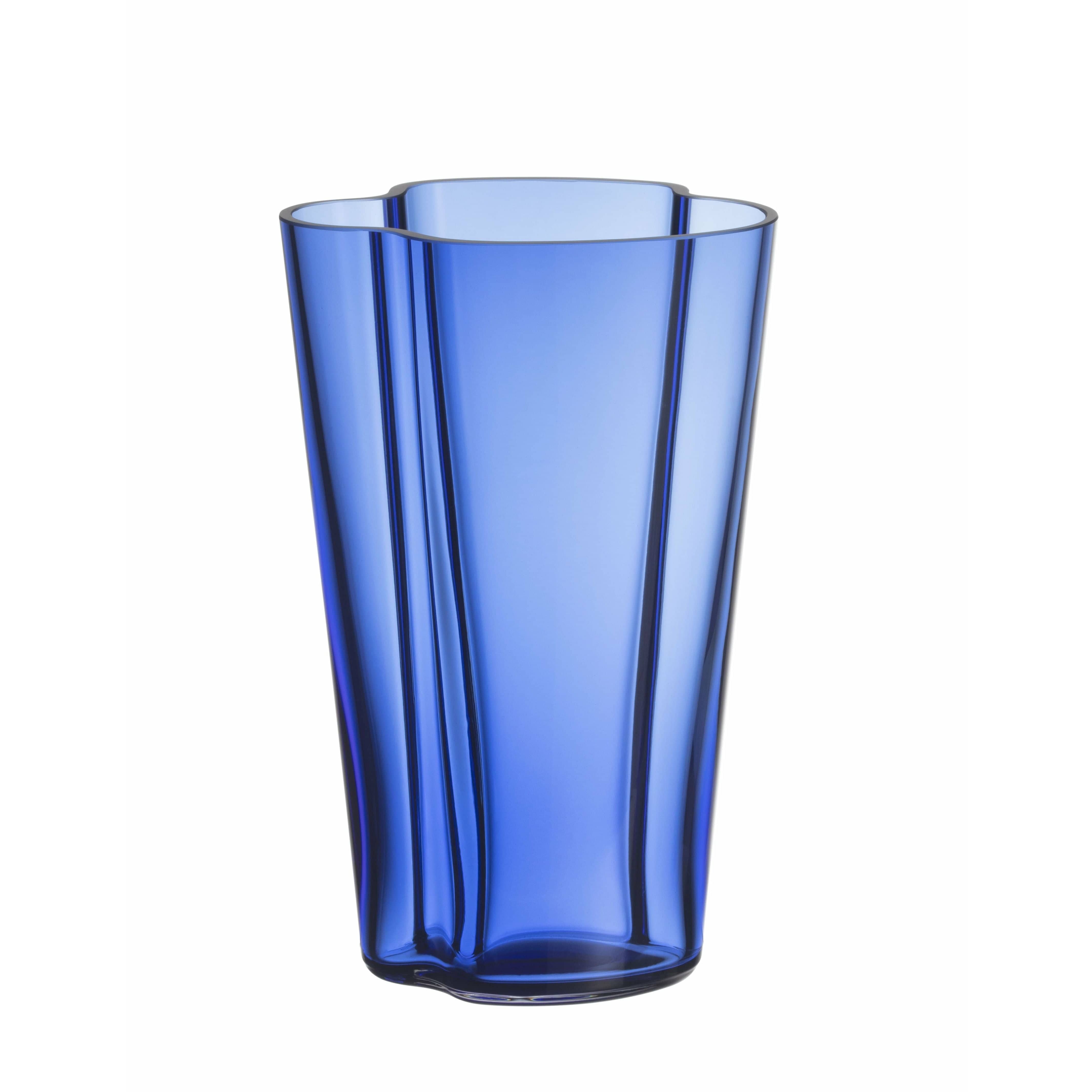IITTALA AALTO Vase 22cm, azul ultramarina