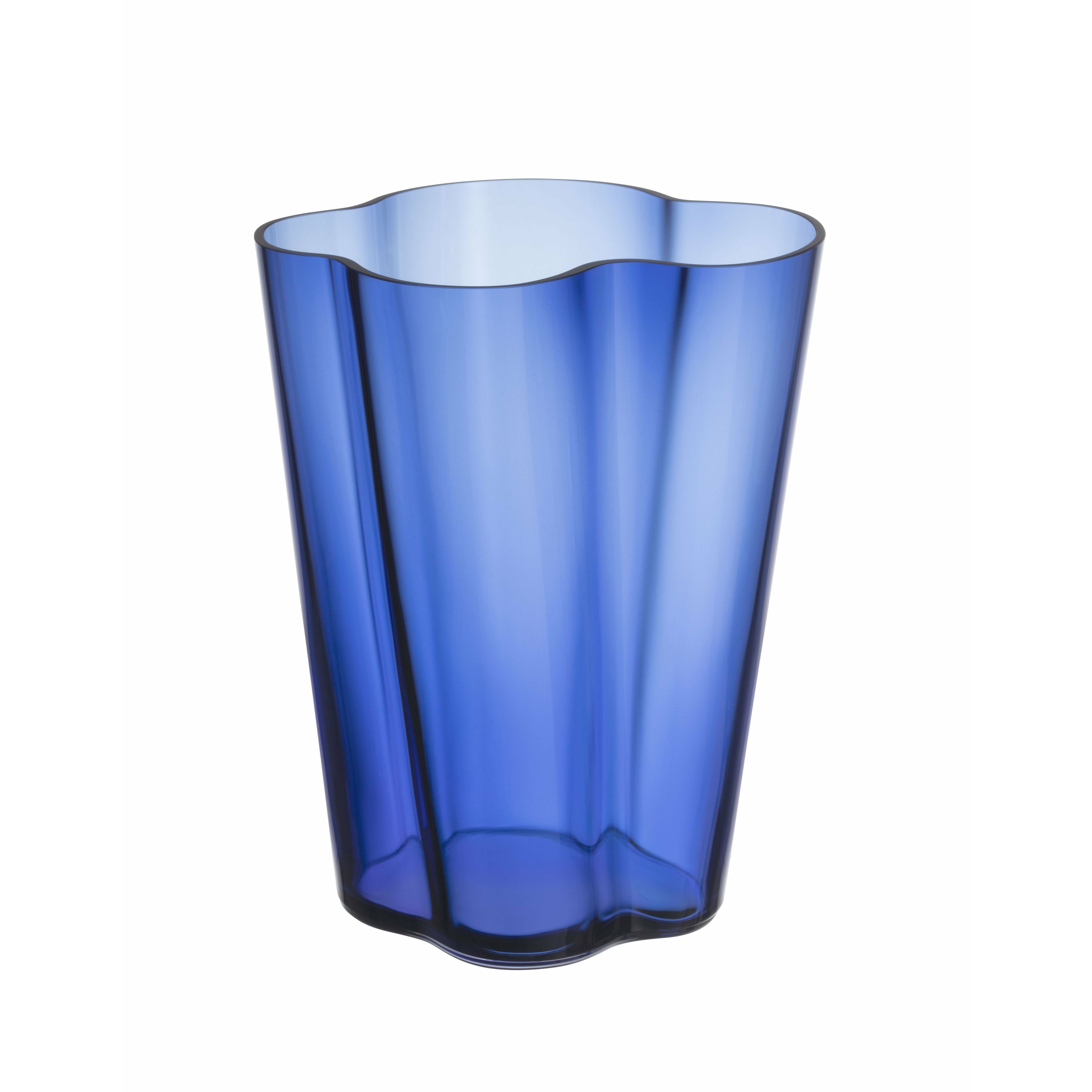 Iittala Vase aalto 27cm, bleu ultramarine