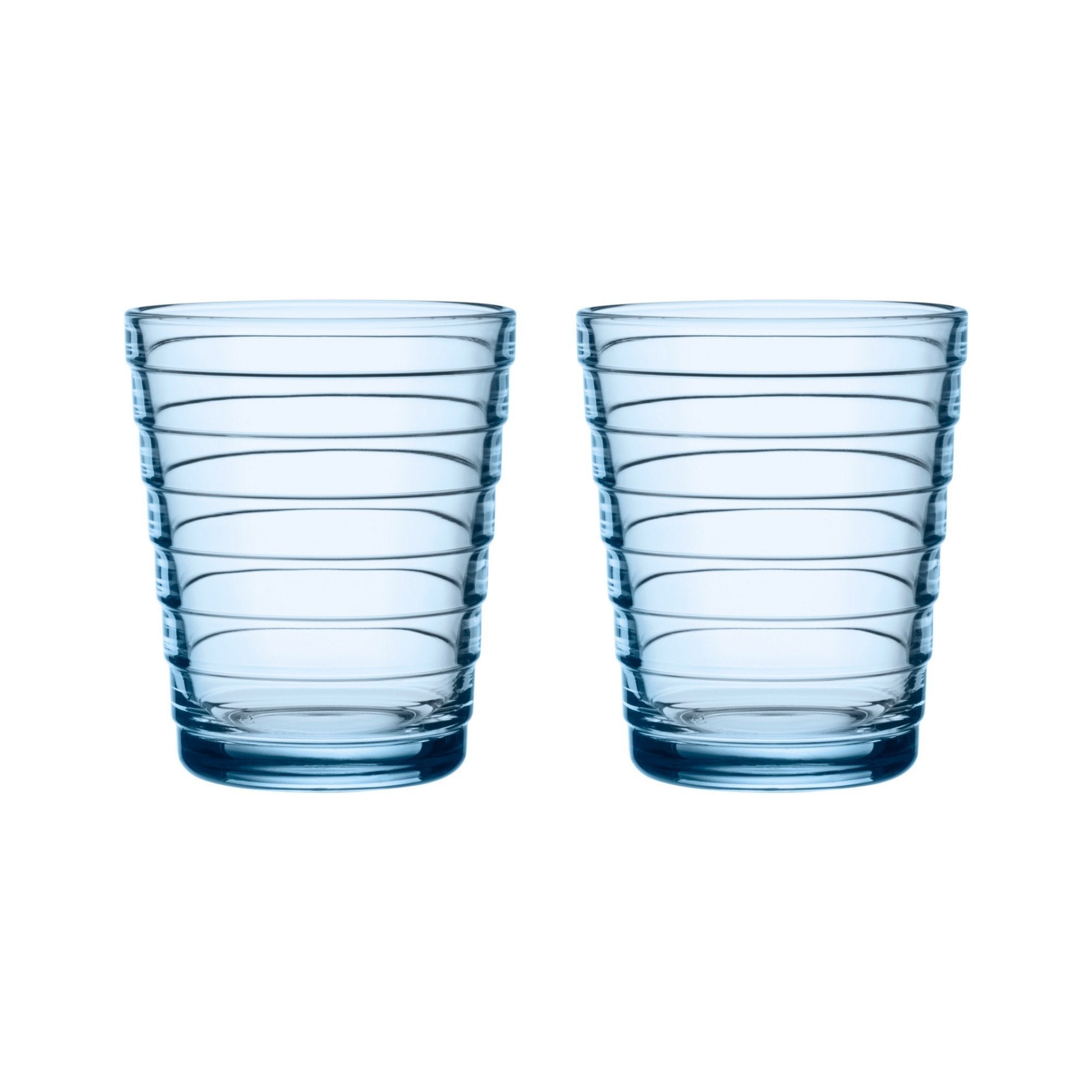 Iittala Aino Aalto Drinking Glass Aqua 22cl, 2st.