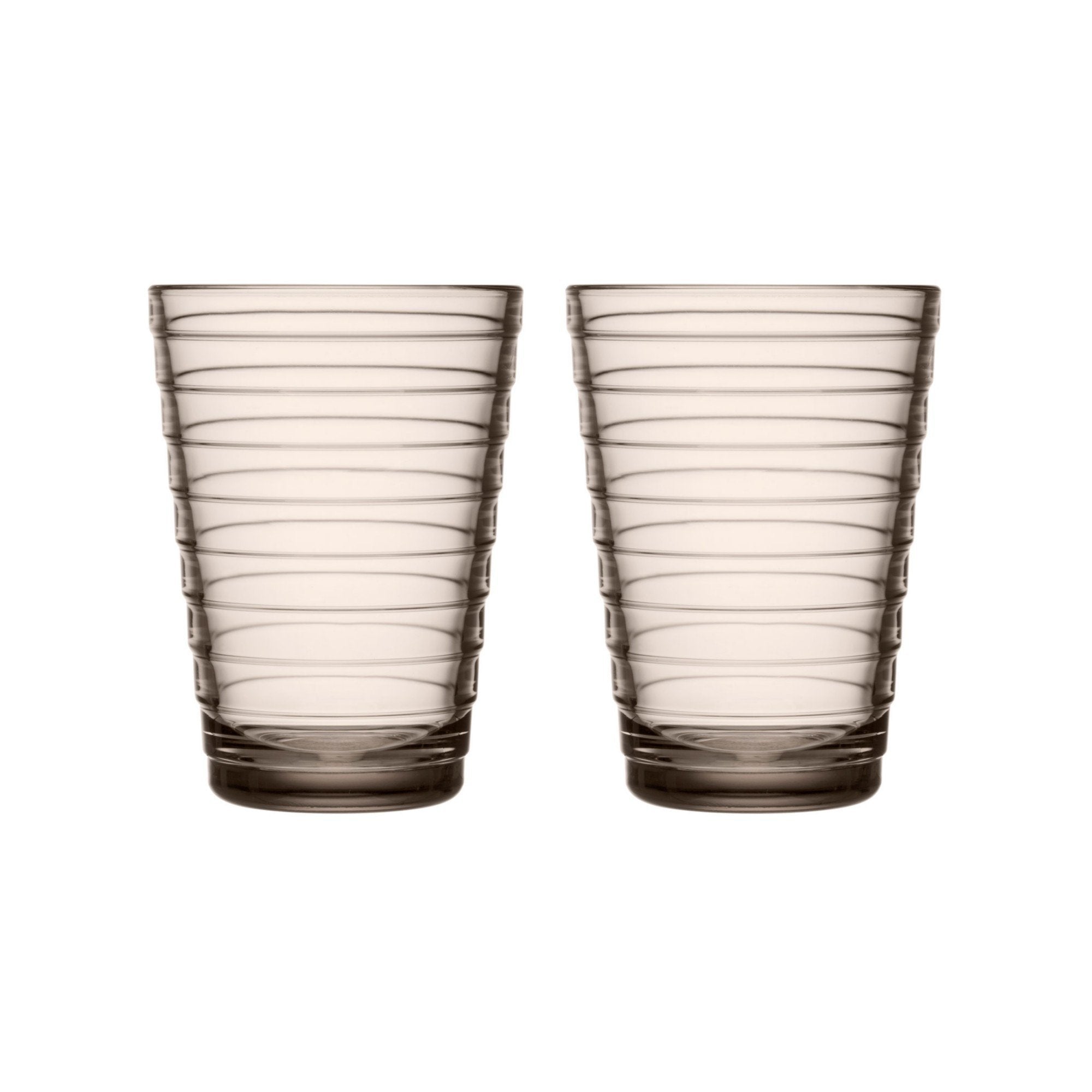 Iittala Aino Aalto Drinking Glass Linen 33cl, 2pcs.