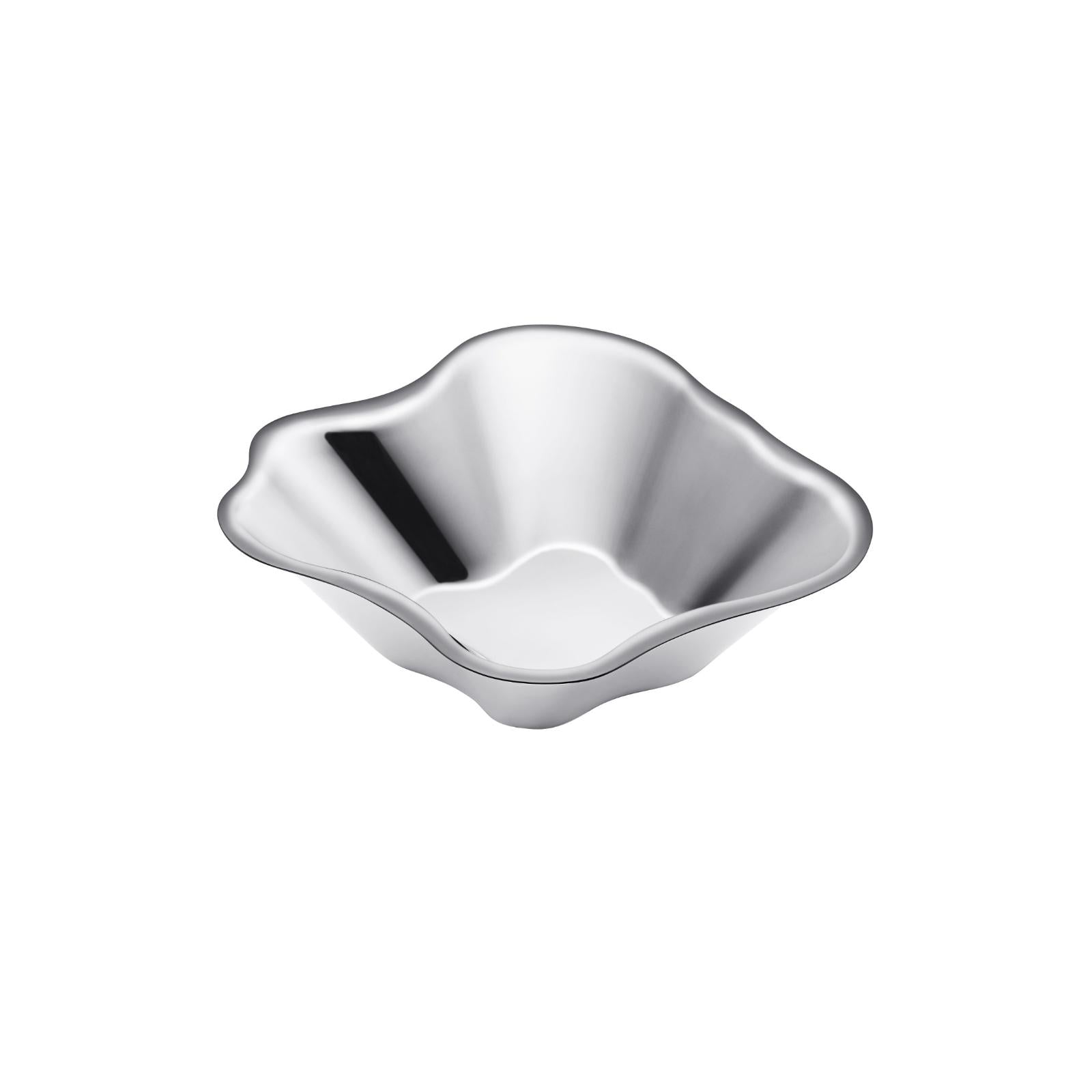 Iittala Alvar Aalto Bowl深不锈钢，18,2厘米