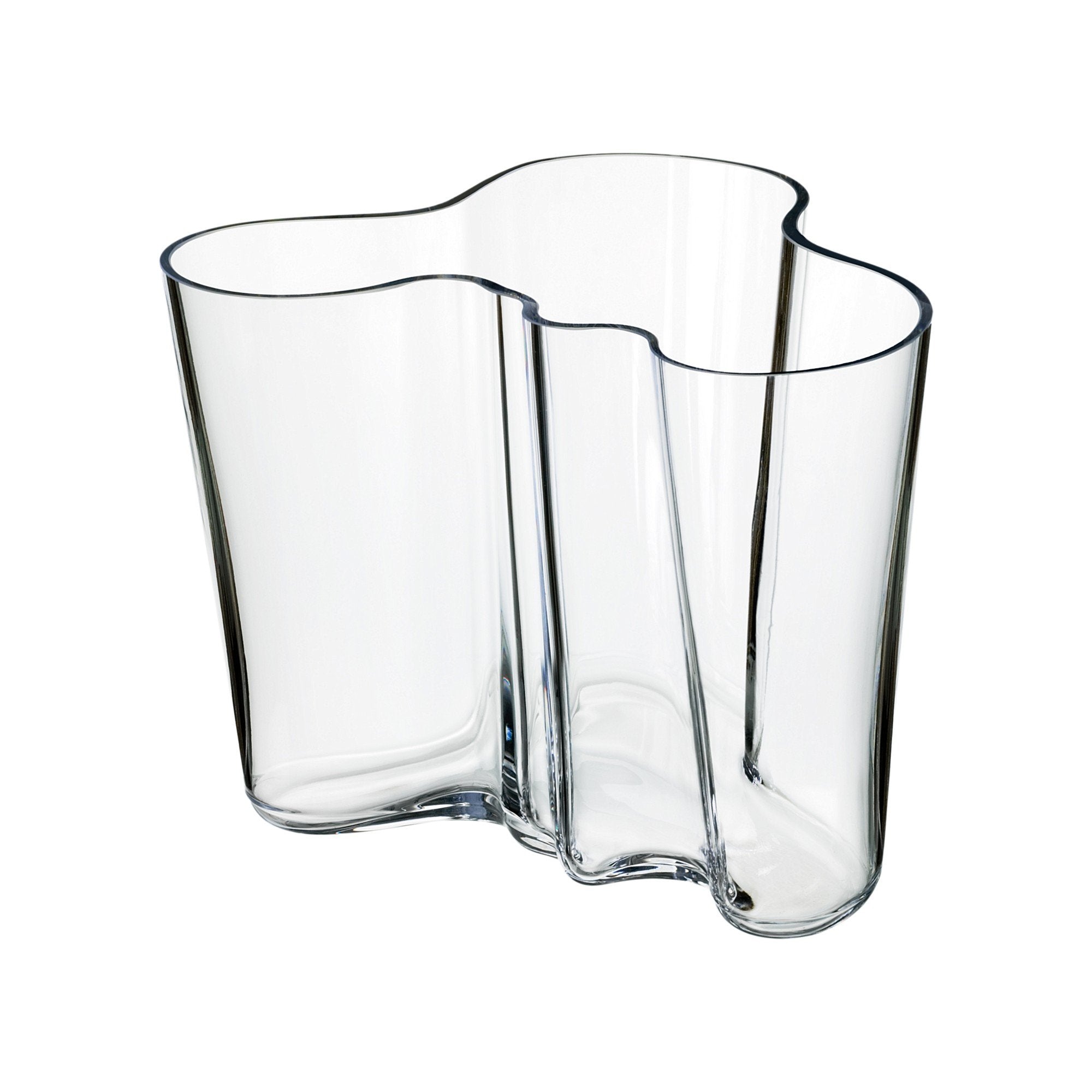 Iittala Alvar Aalto Vase Clear, 16 cm