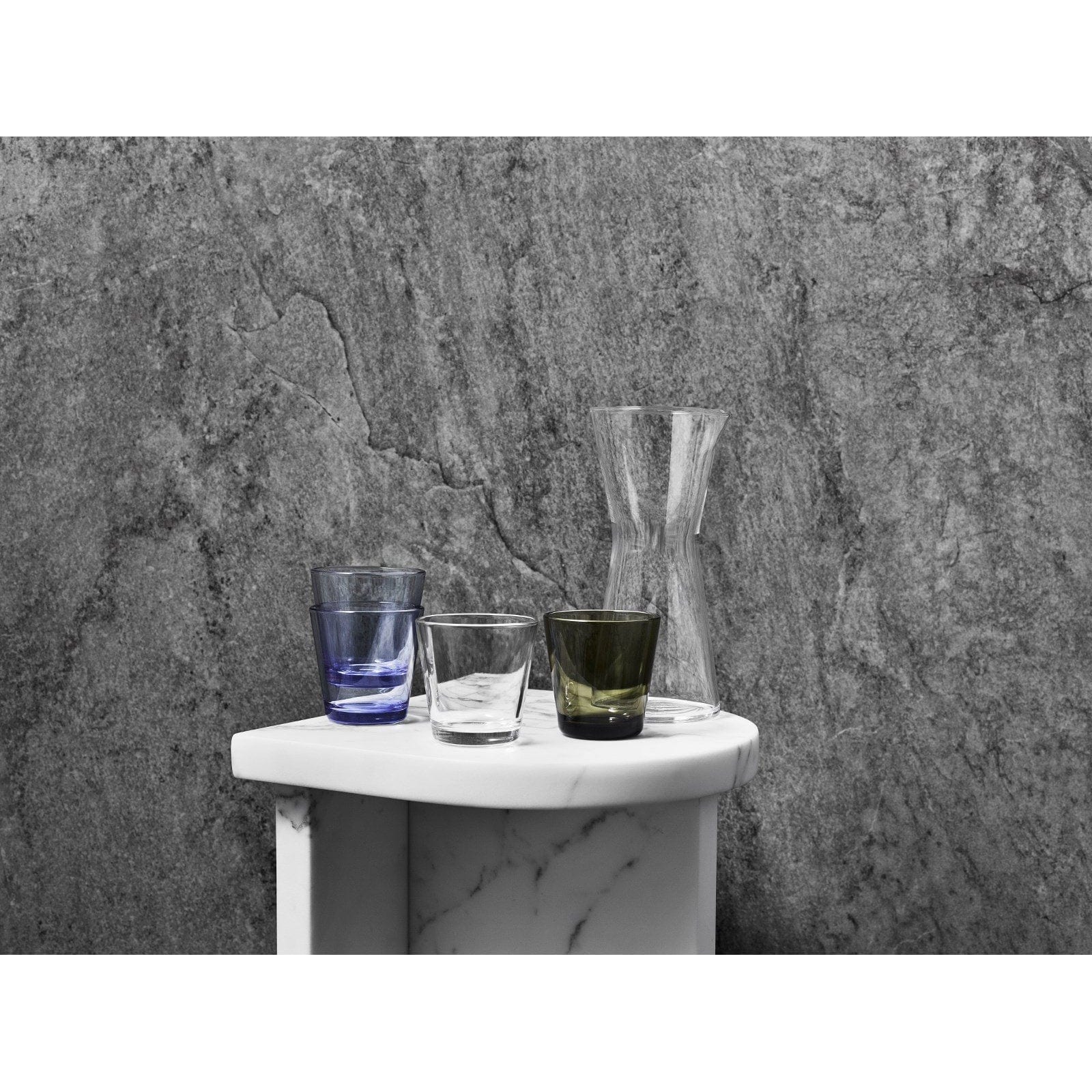 Iittala Kartio Glass Sea Blue 2pcs，40cl