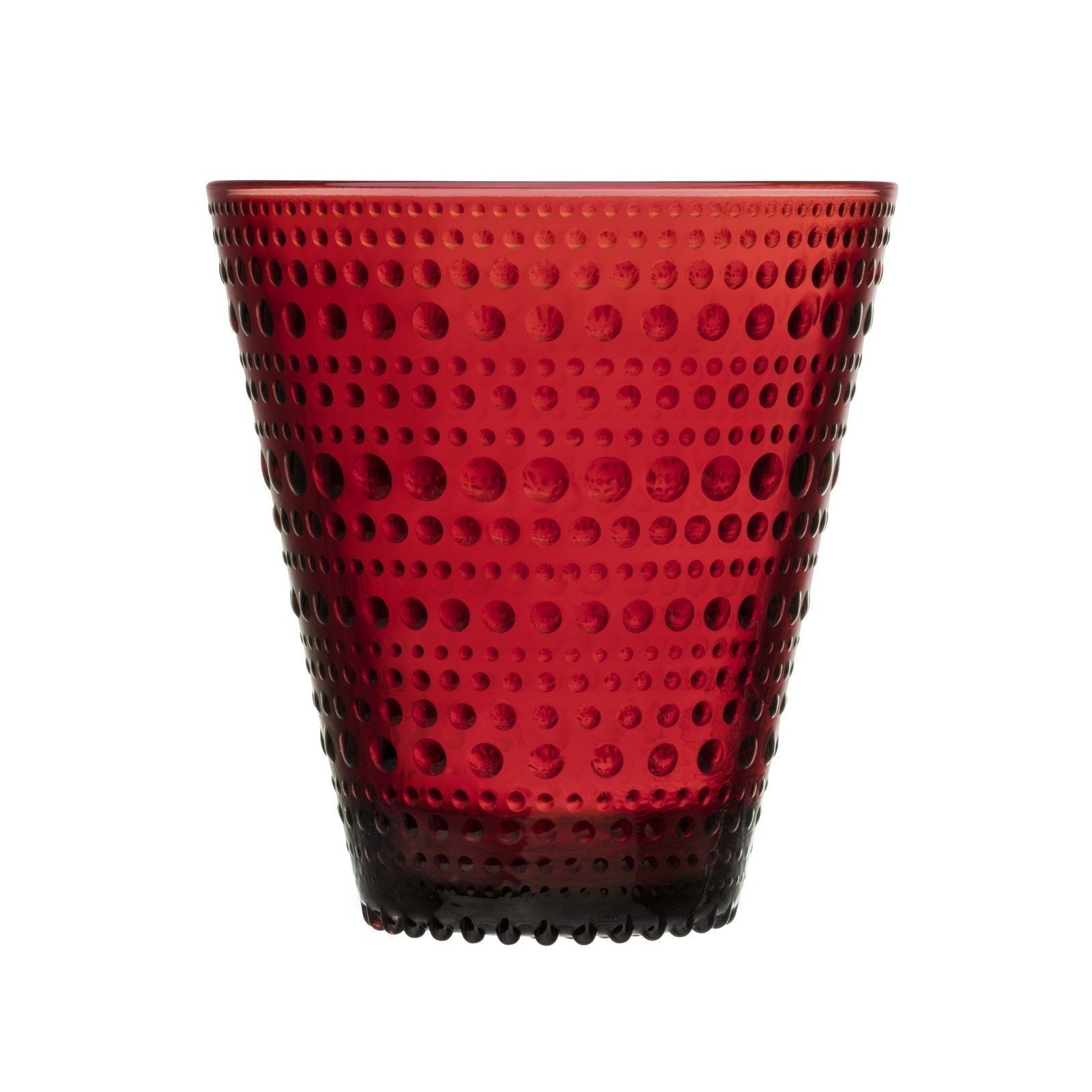 Iittala Kastehelmi Glass Cranberry 2st, 30cl