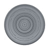 Iittala Kastehelmi Plate Dark Grey, ø 31,5 Cm