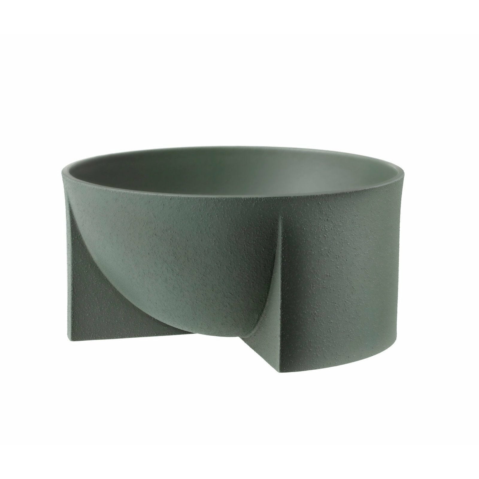 Iittala Kuru Ceramic Bowl Moss Green, 16 cm