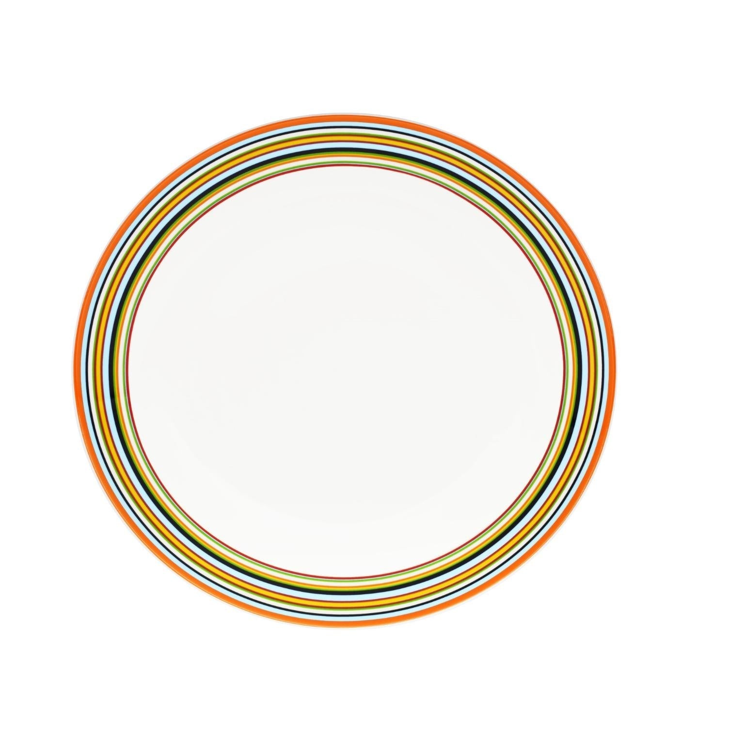 Iittala Origo Plate Flat Orange, ø26cm
