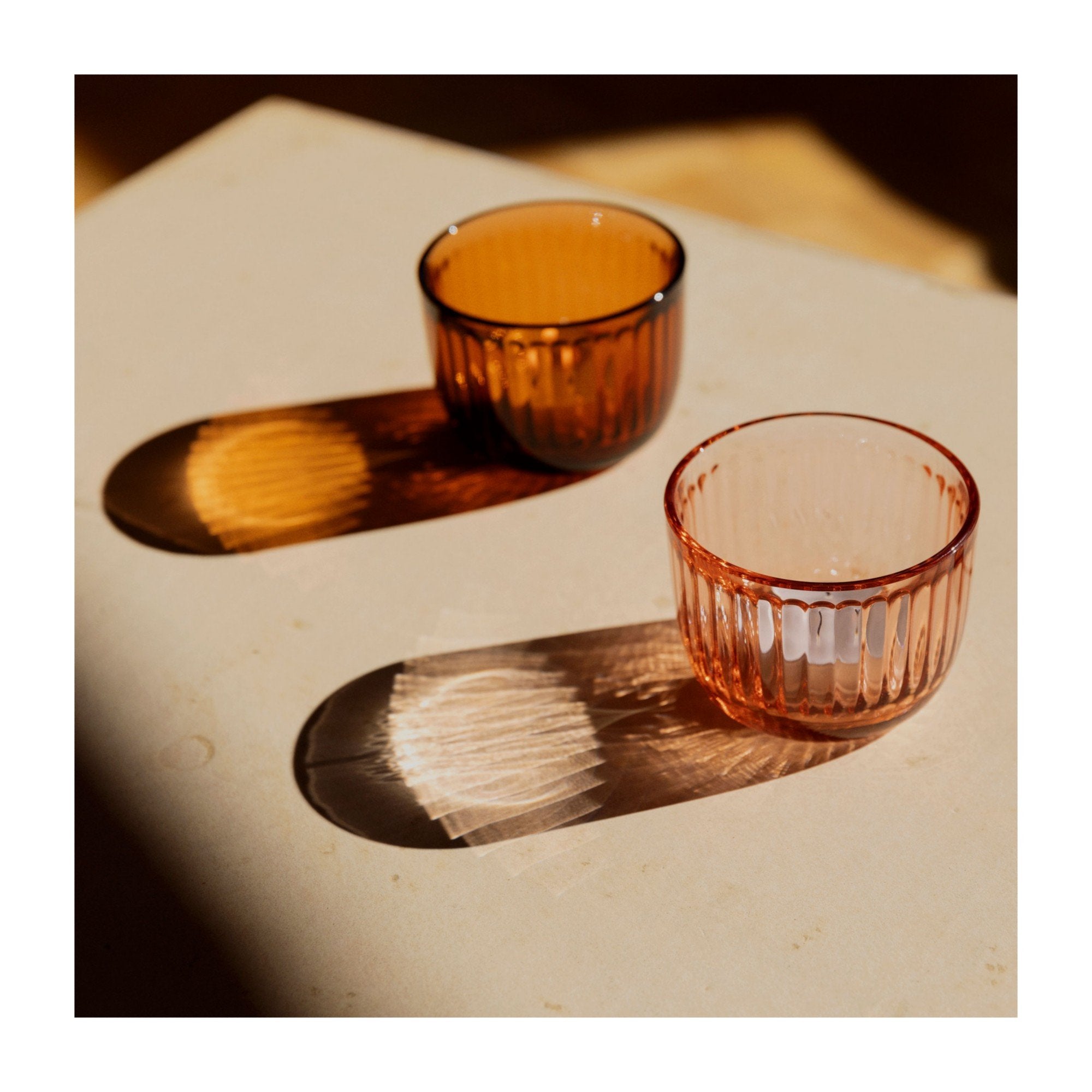 Iittala Raami Lantern Glass Siviglia Orange, 90mm