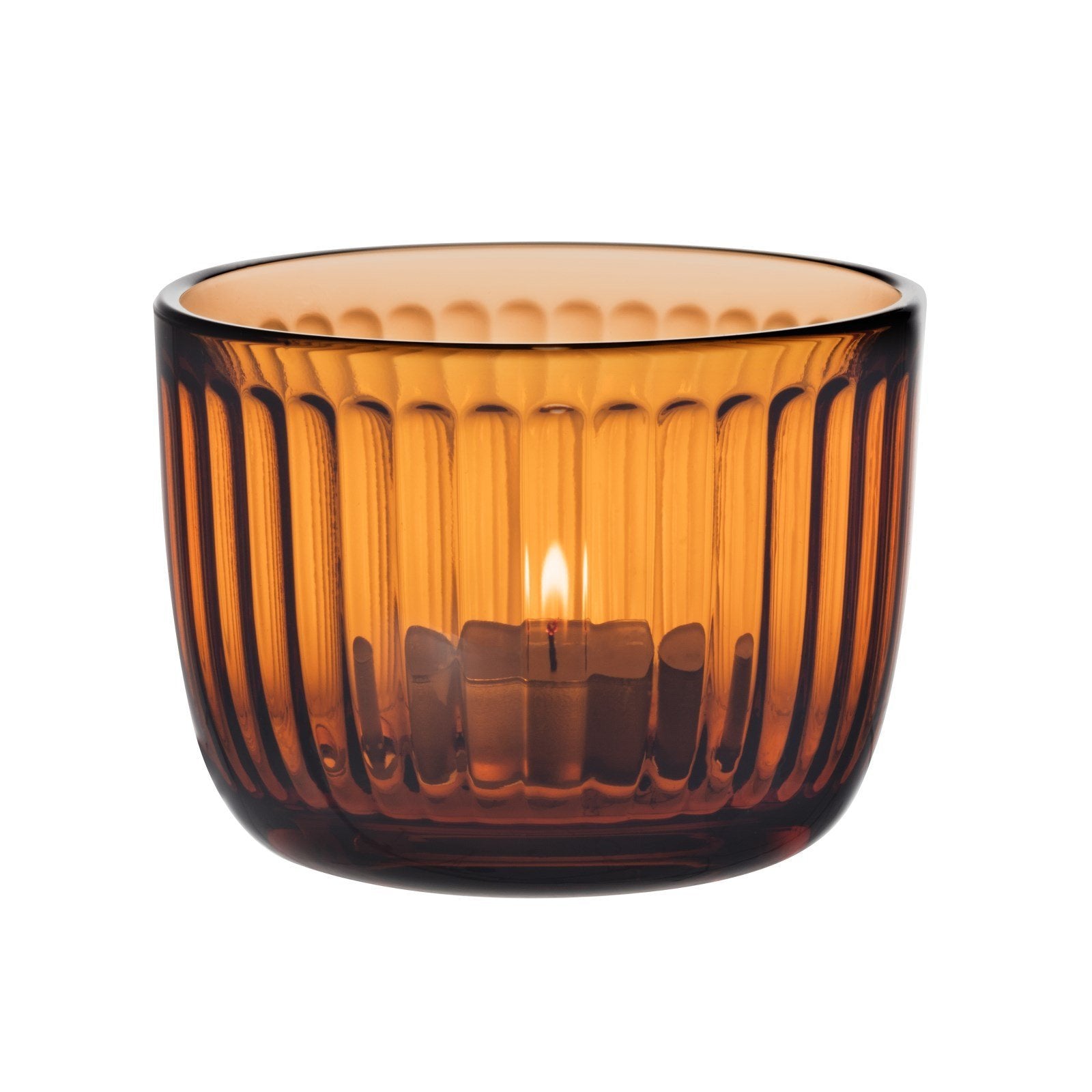 Iittala Raami Lantern Glass Siviglia Orange, 90mm