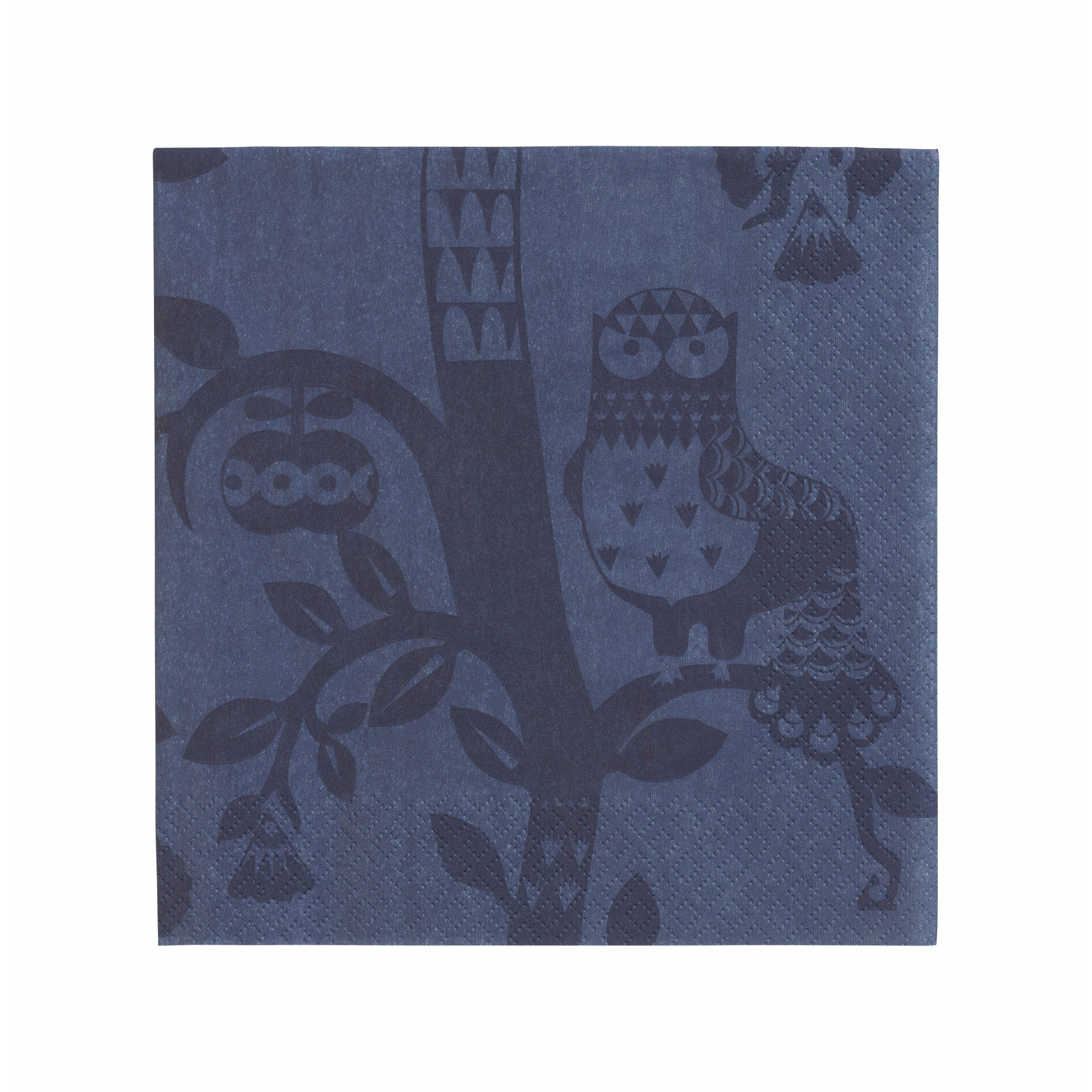 Iittala Taika Paper Napkins 33x33cm, bleu