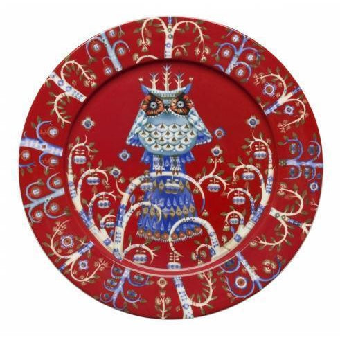 Iittala Taika Plate Red, 27cm