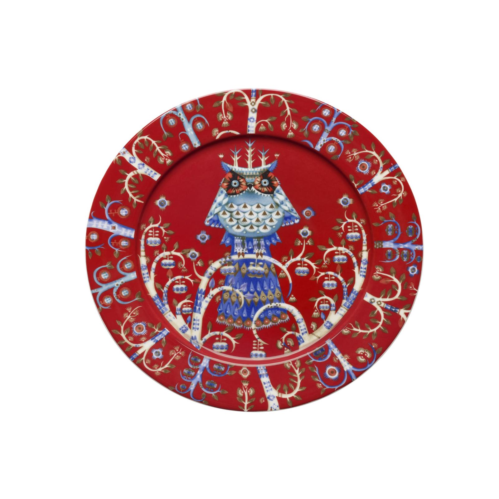 Iittala Taika plaque rouge, 27 cm