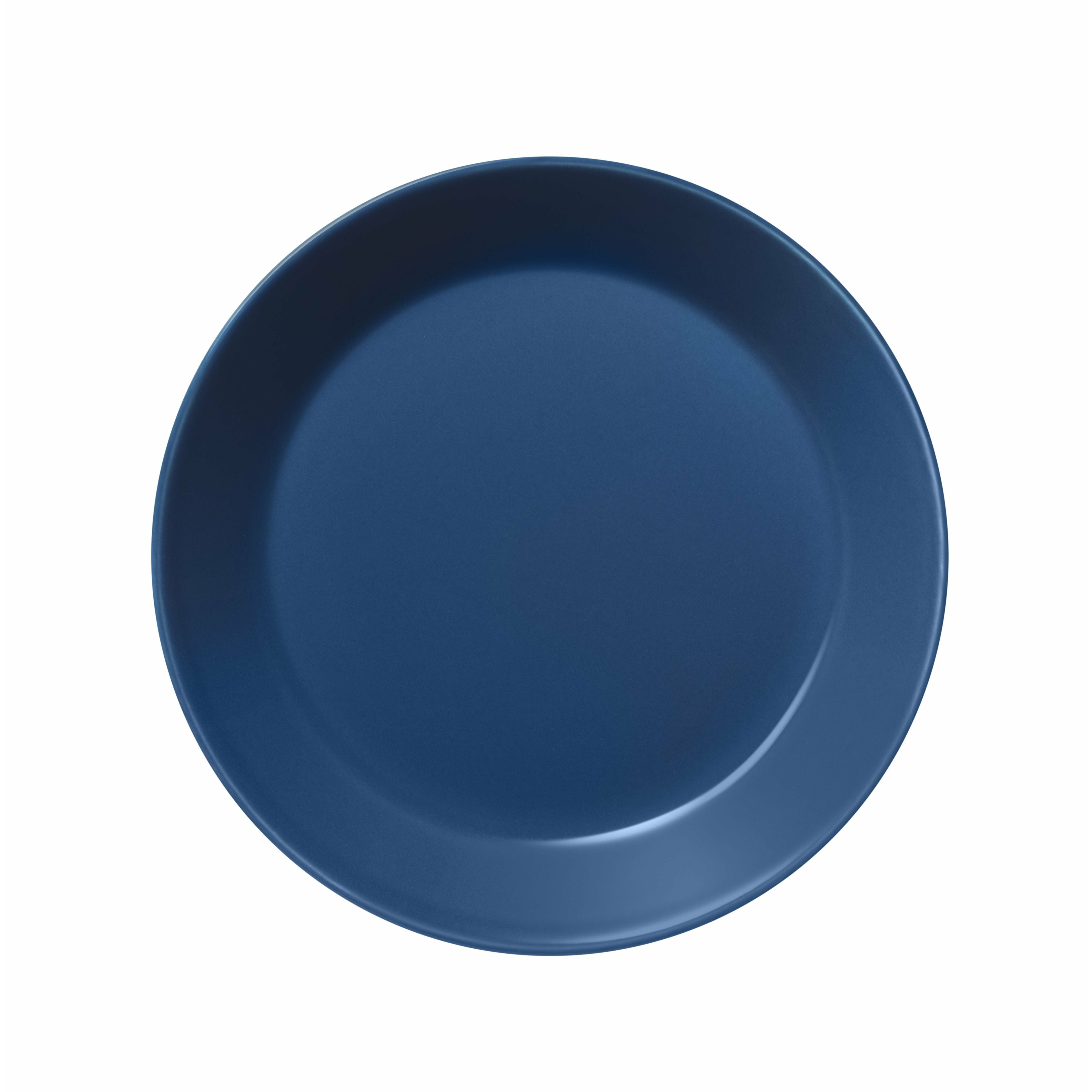 Iittala teema plate 17cm, vintage blå