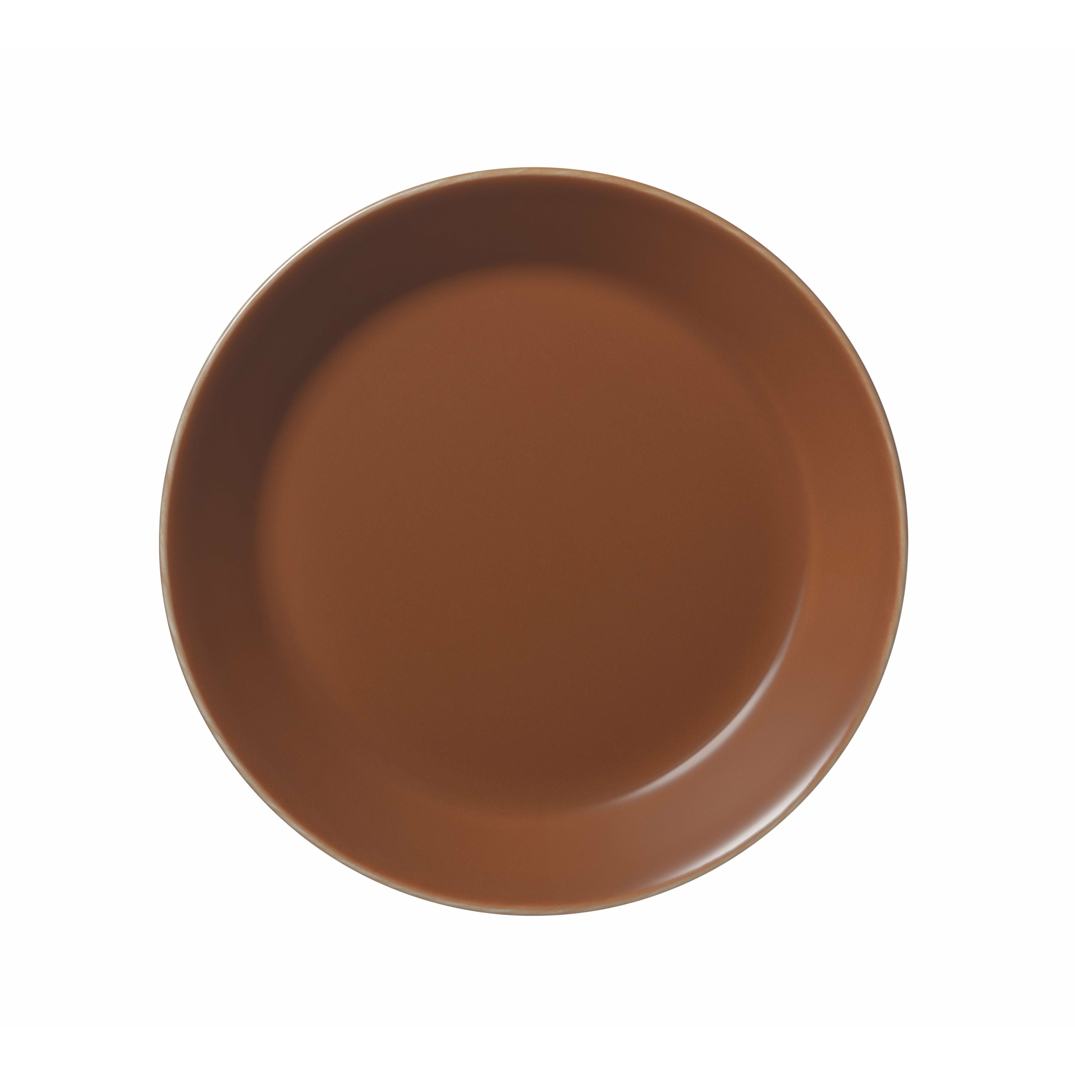 Iittala teema plate 17cm, vintage brun