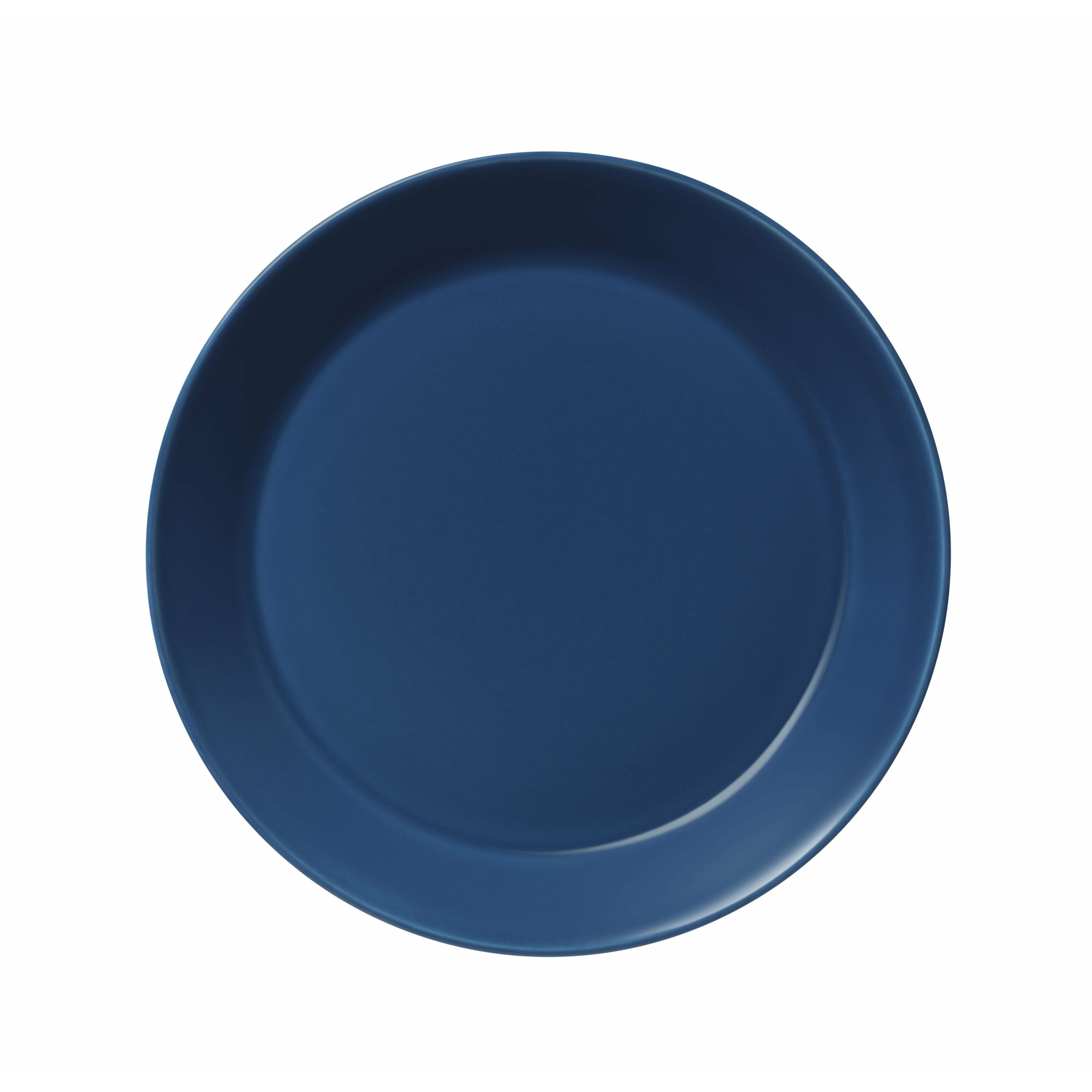 Iittala teema plate 21cm, vintage blå