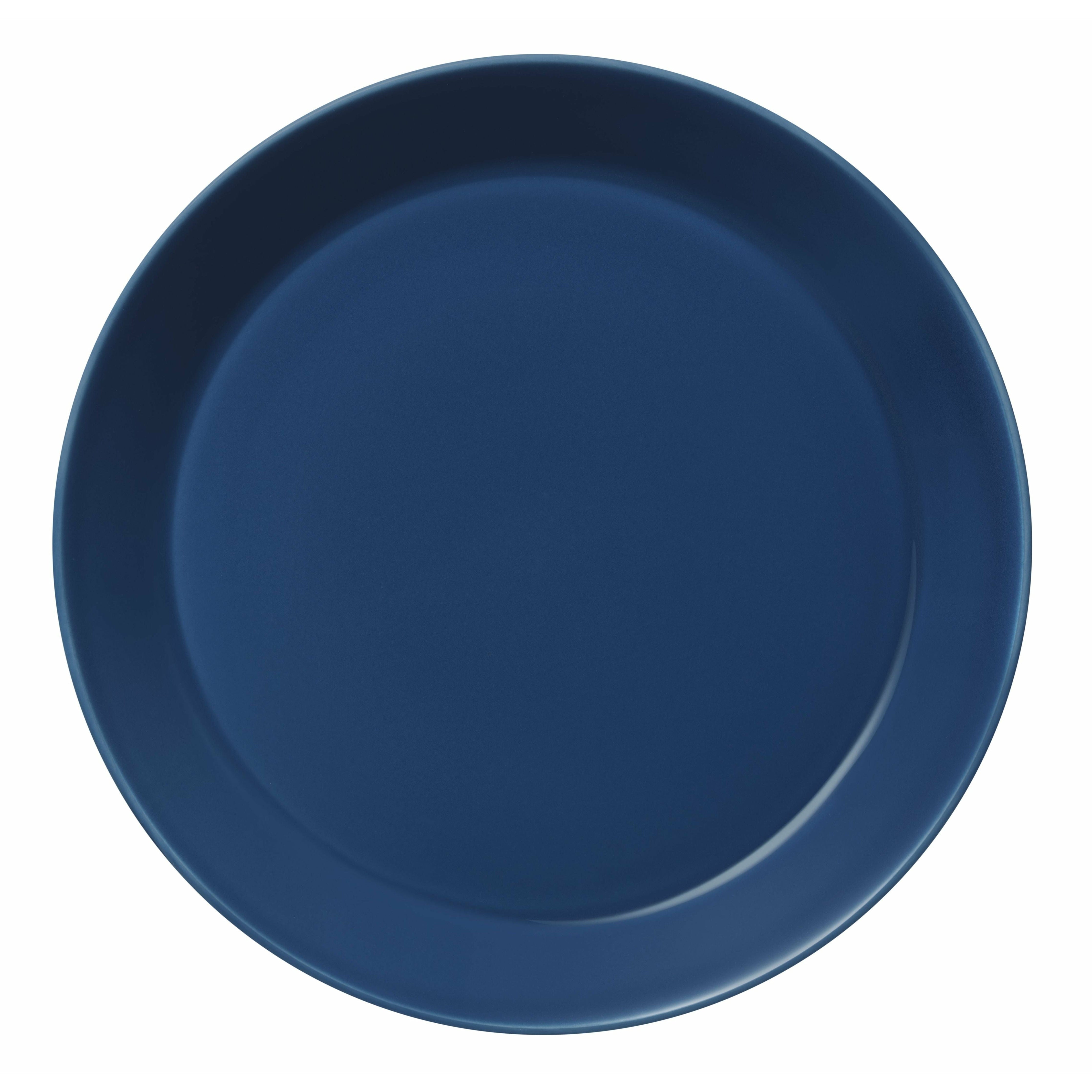 Iittala teema plate 26cm, vintage blå