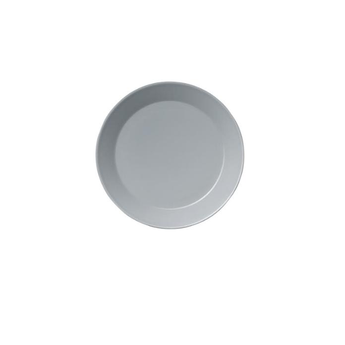 Iittala Teema plade flad perle grå, 17 cm