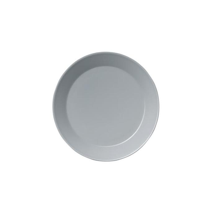Iittala Teema Plate Flat Pearl Grey，21cm