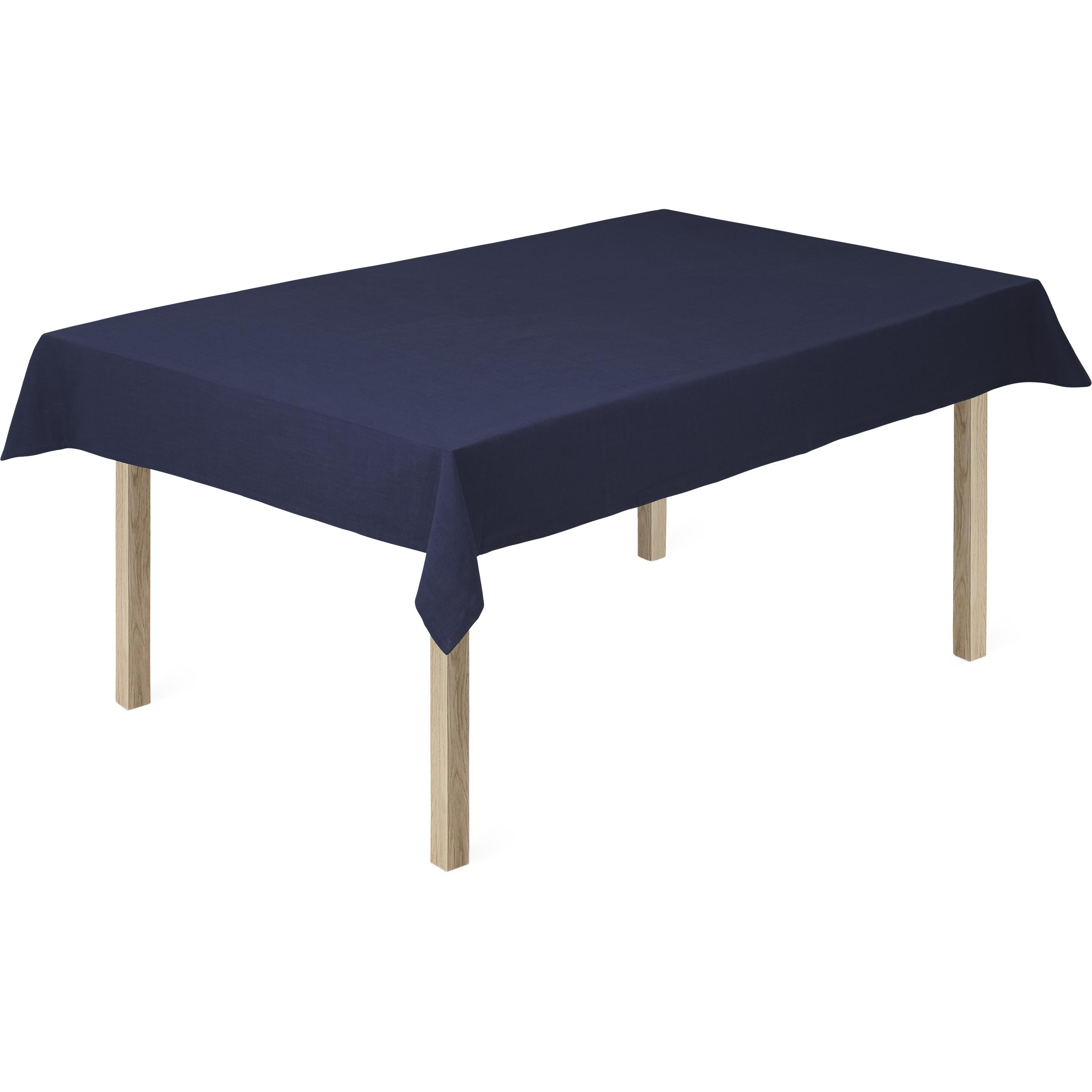 Juna Basis katoenen tafelkleed 150x220 cm, donkerblauw