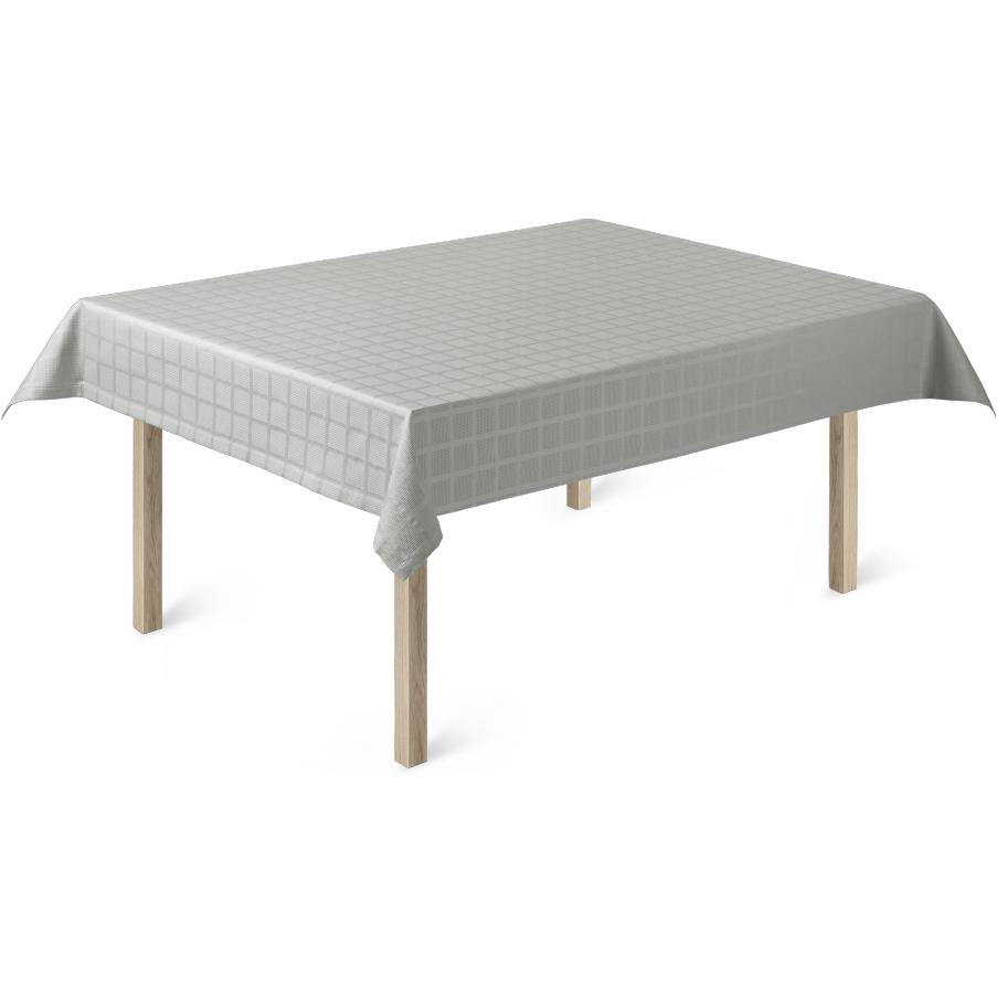 Juna Brick Damascus桌布灰色，150x370厘米