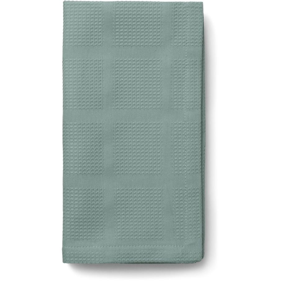 Juna Turquoise de serviette en tissu en brique, 45x45 cm 4 pcs.