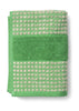 Juna Check Towel 50 X100 Cm, Green/Beige