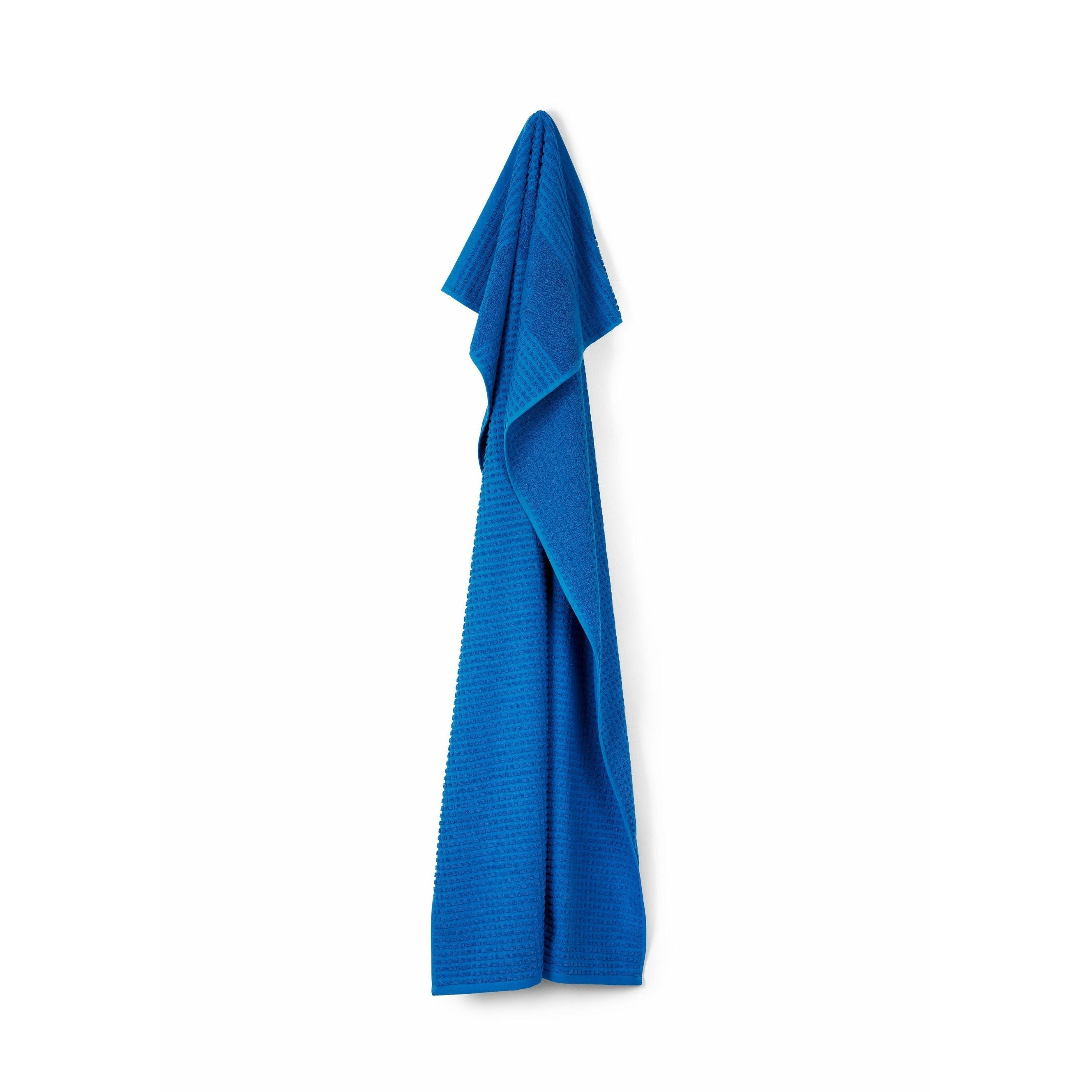 Juna Vérifiez la serviette 70x140 cm, bleu