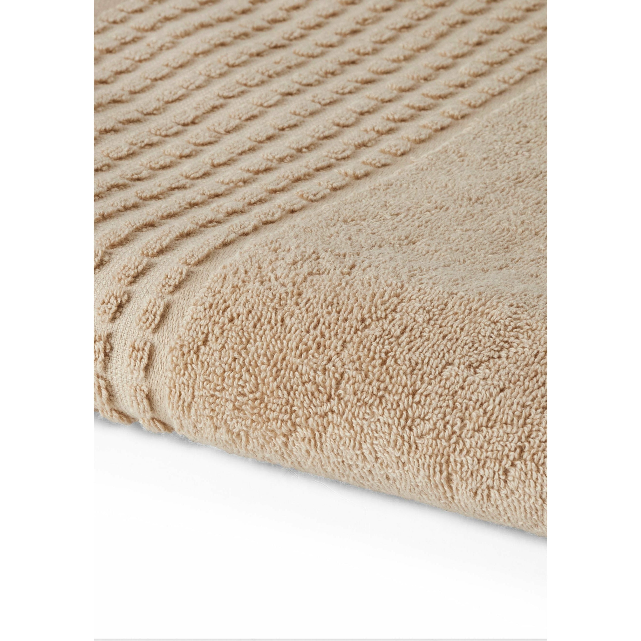 Juna Check Towel 70x140 Cm, Sand