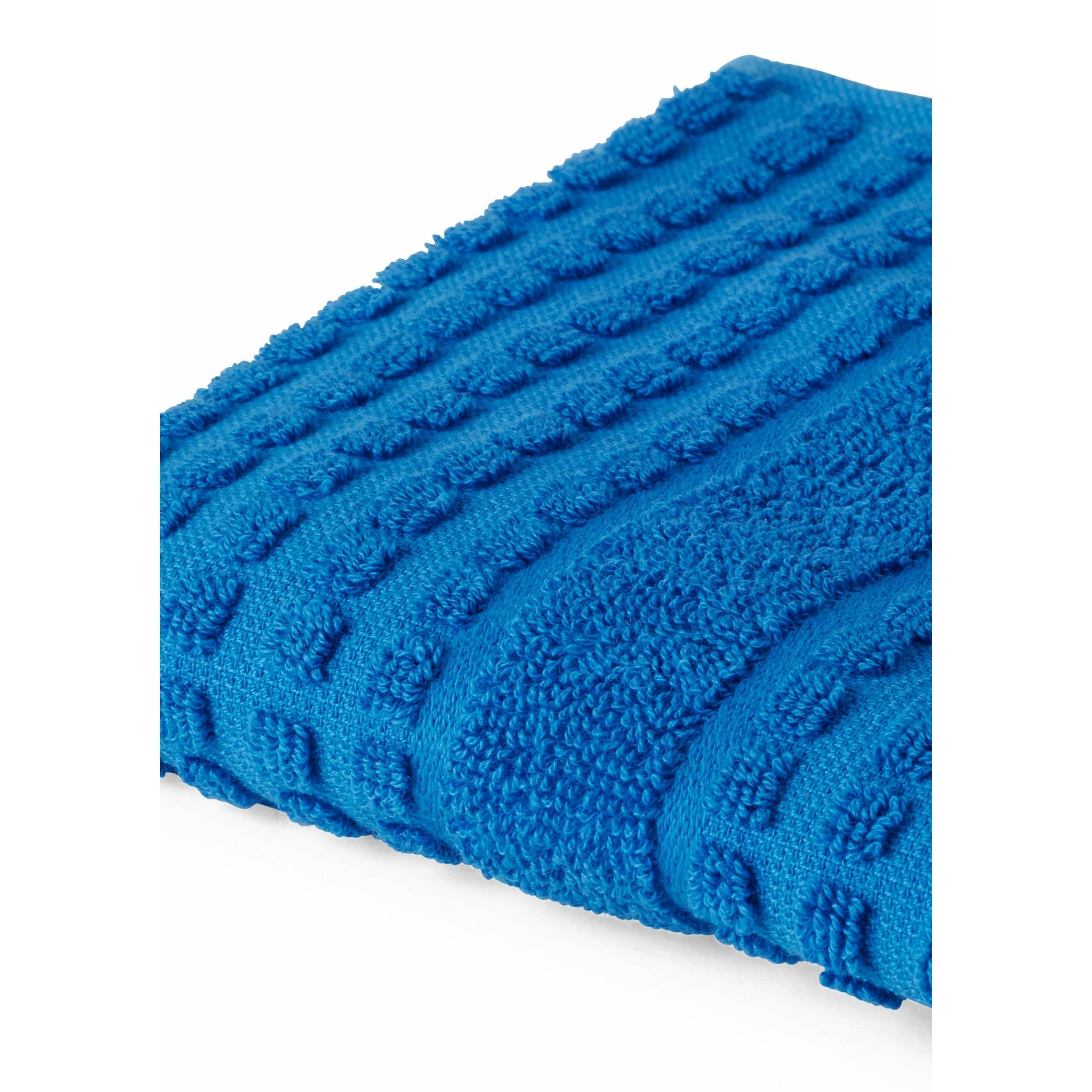 Juna Check Washcloth 30x30 Cm, Blue
