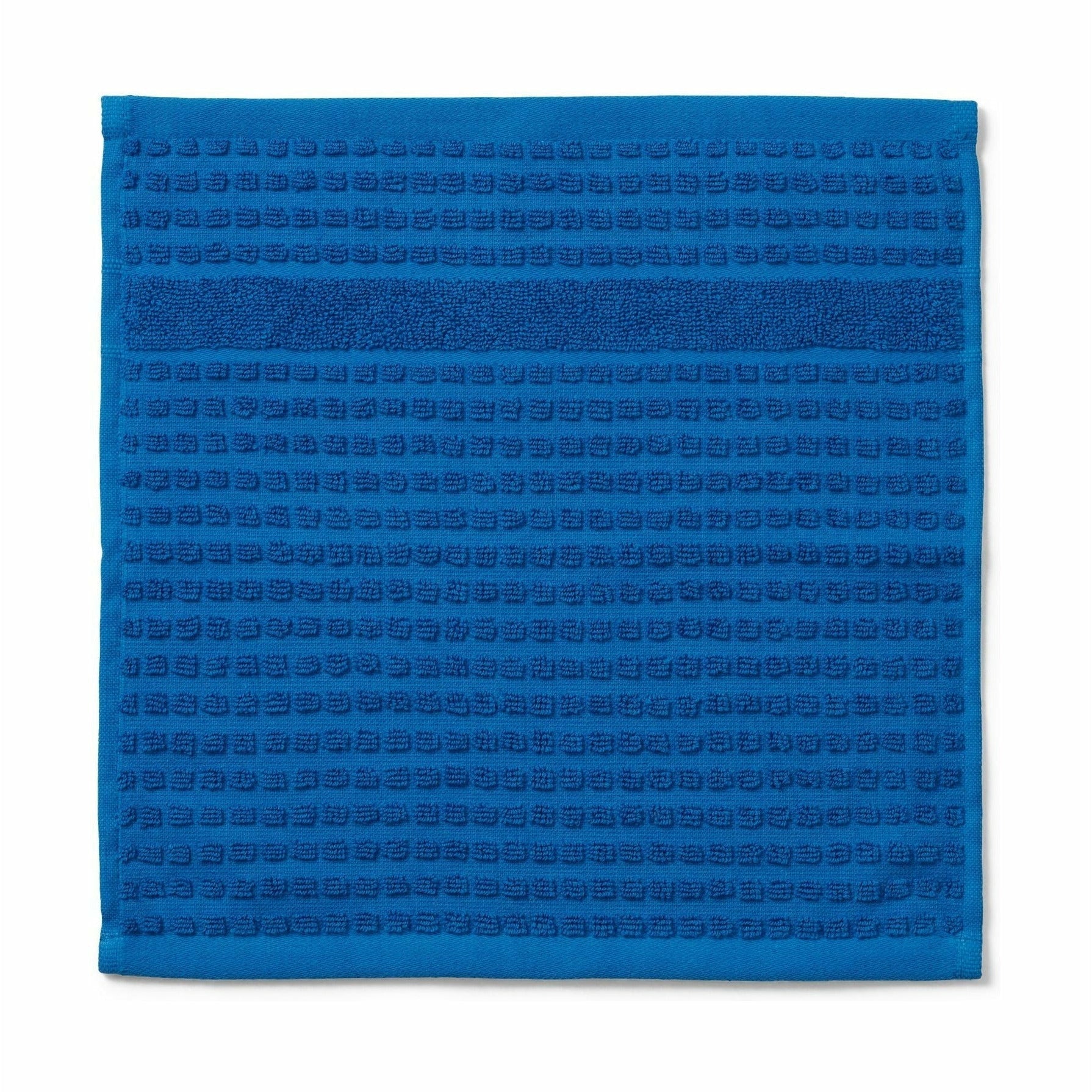 Juna Controleer de washandje 30x30 cm, blauw