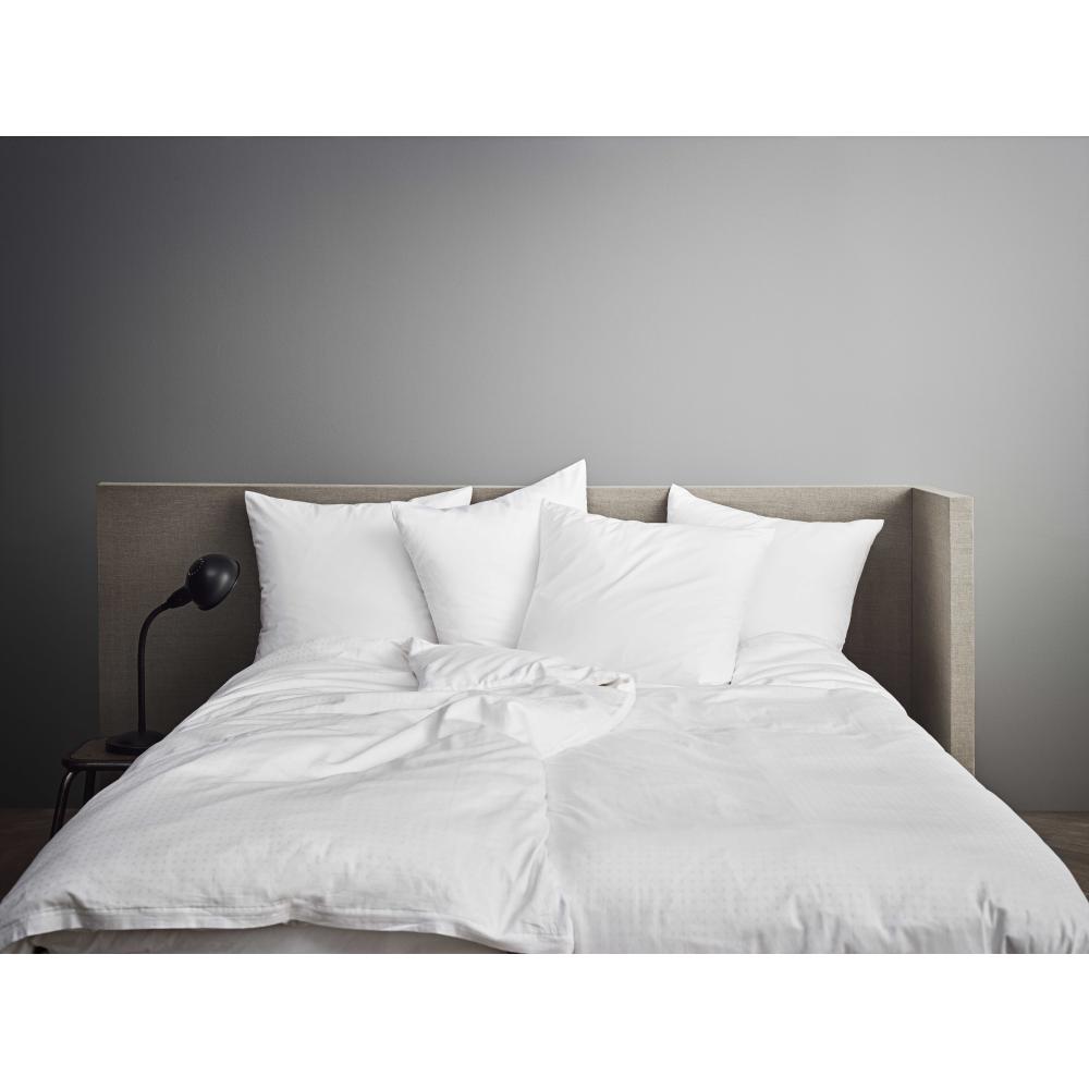 Juna Cube Bed Linen White, 200x200 Cm