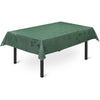 Juna Natale Damasque Tablecloth Green, 150x370 Cm