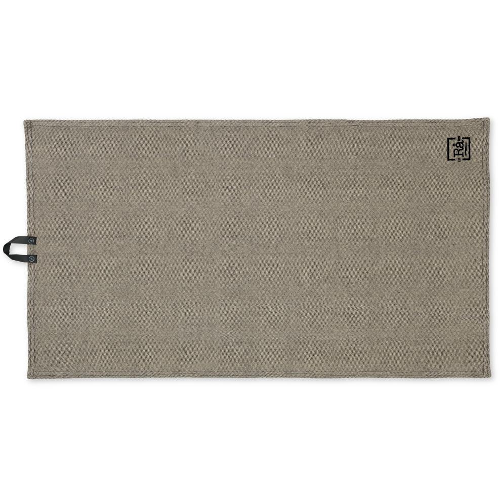 Juna Rå te håndklæde mørkegrå, 50x90 cm