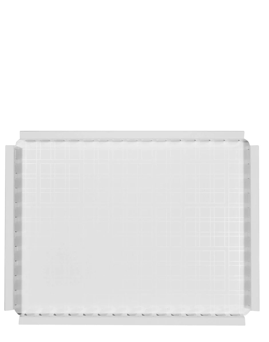 Kartell Piazza -Tablett, weiß