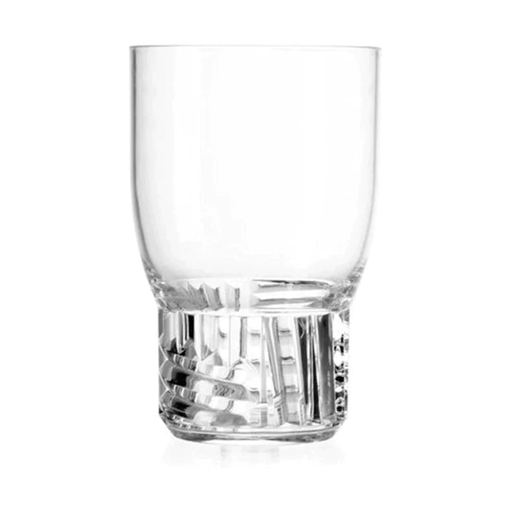 Kartell Trama Ensemble de 4 verres à eau, cristal