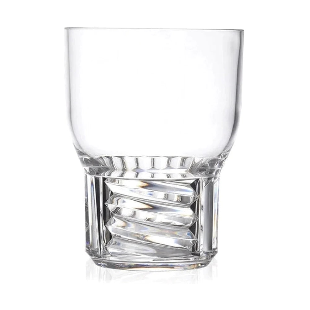 Kartell Trama Set Of 4 Wine Glasses, Crystal