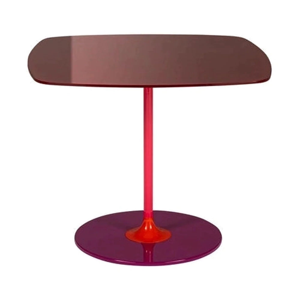Kartell Thierry Side Table bassa, Bordeaux