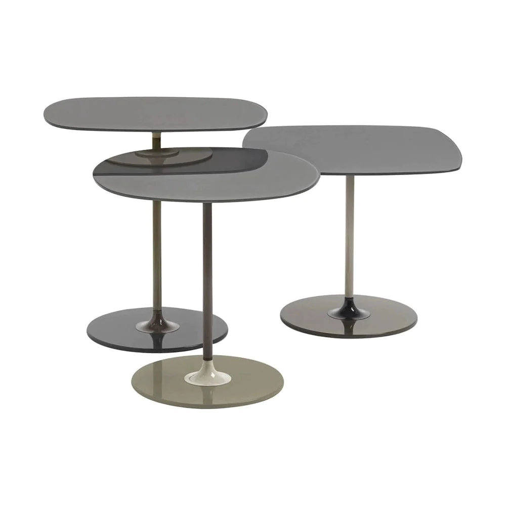 Kartell Thierry Side Table Trio, harmaa
