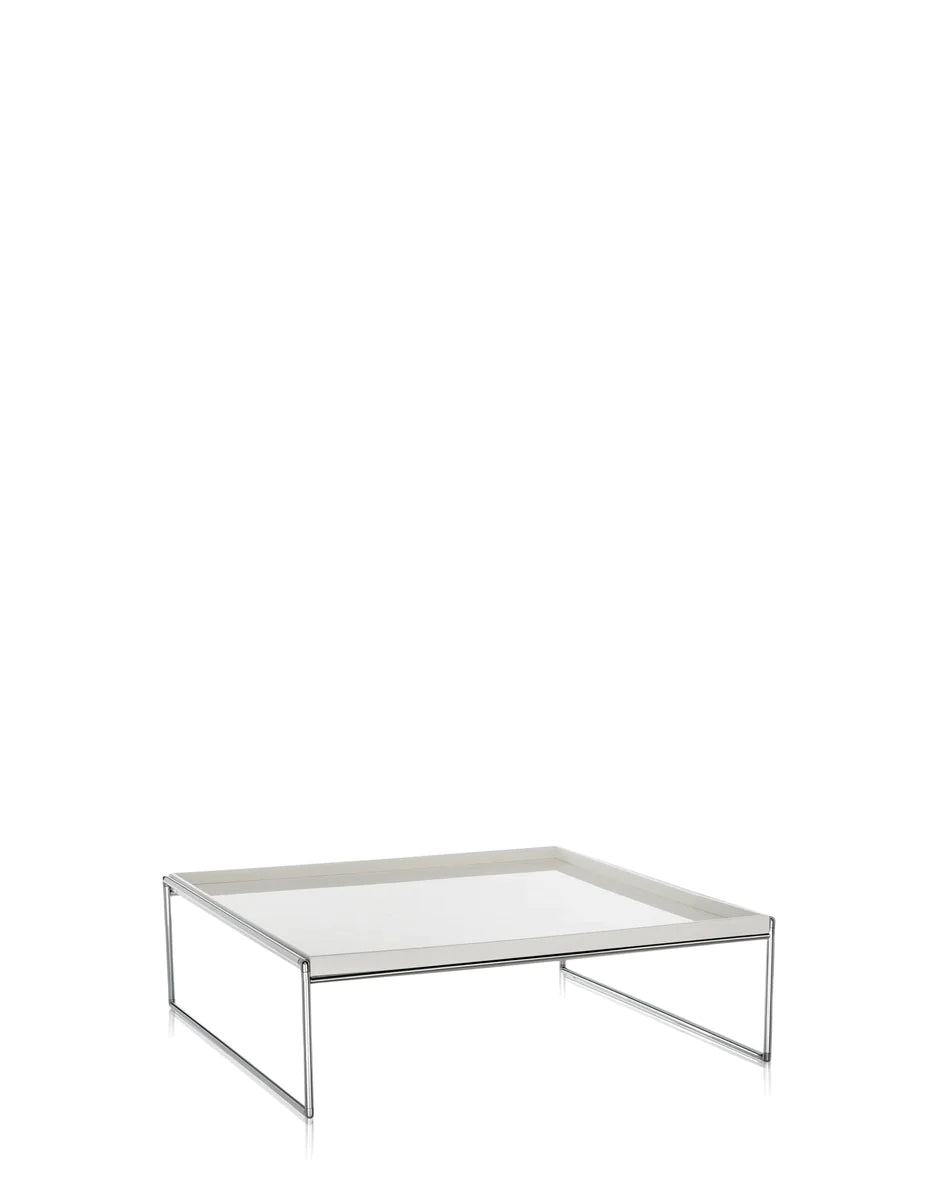 Kartell Trays Side Table 80x80 Cm, White