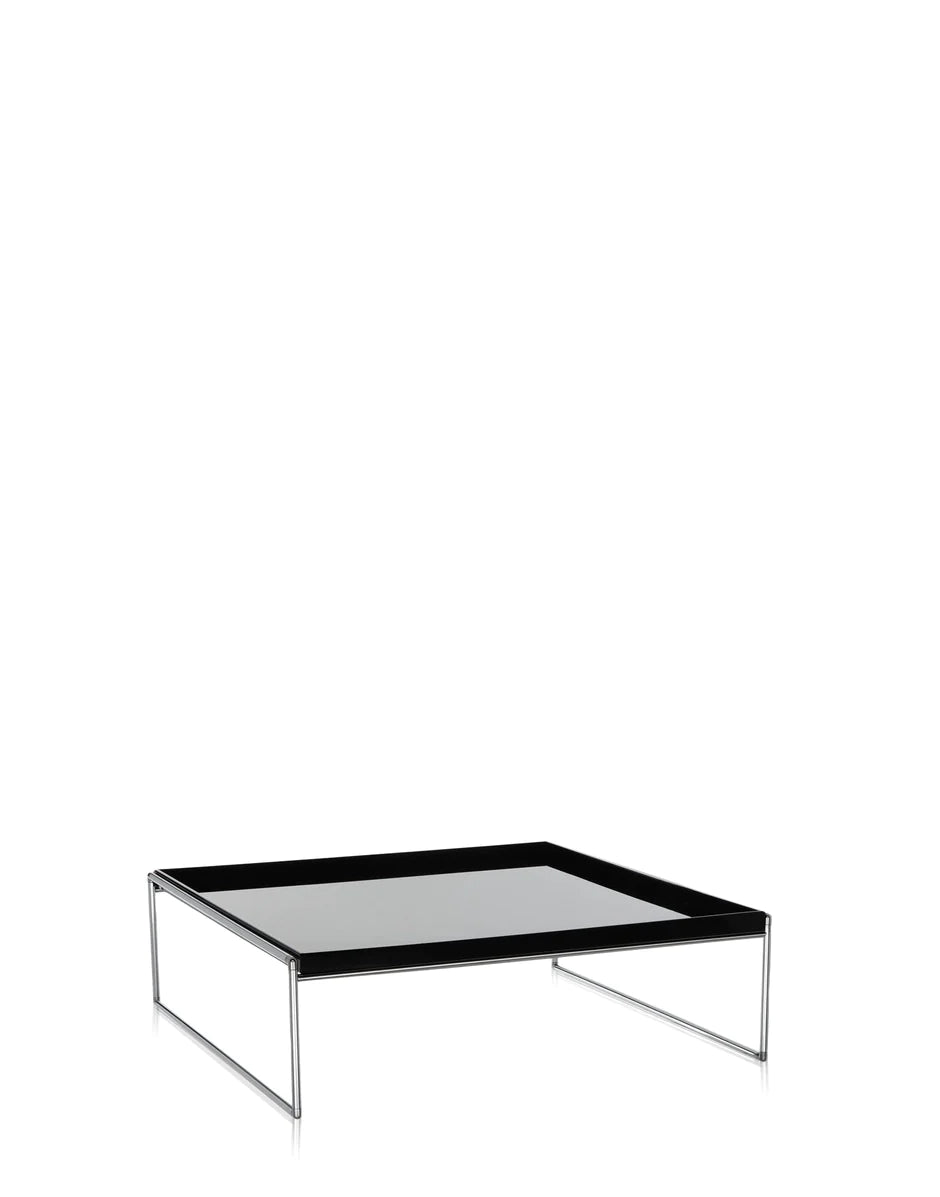 Kartell Trays Side Table 80x80 Cm, Black
