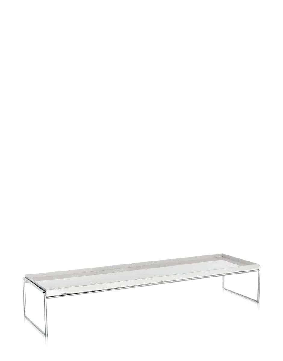 Table d'appoint Kartell Trays 140x40 cm, blanc