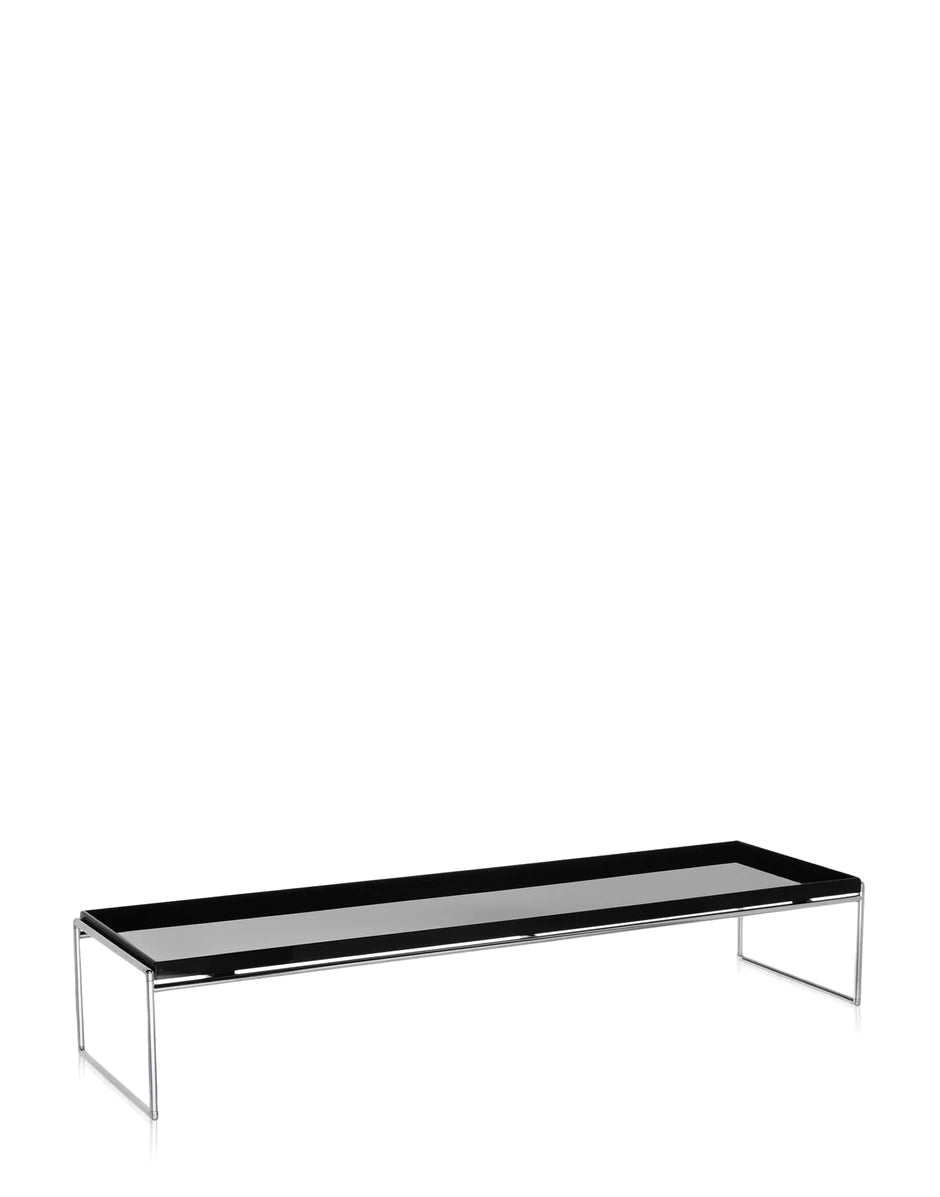 Table d'appoint Kartell Trays 140x40 cm, noir