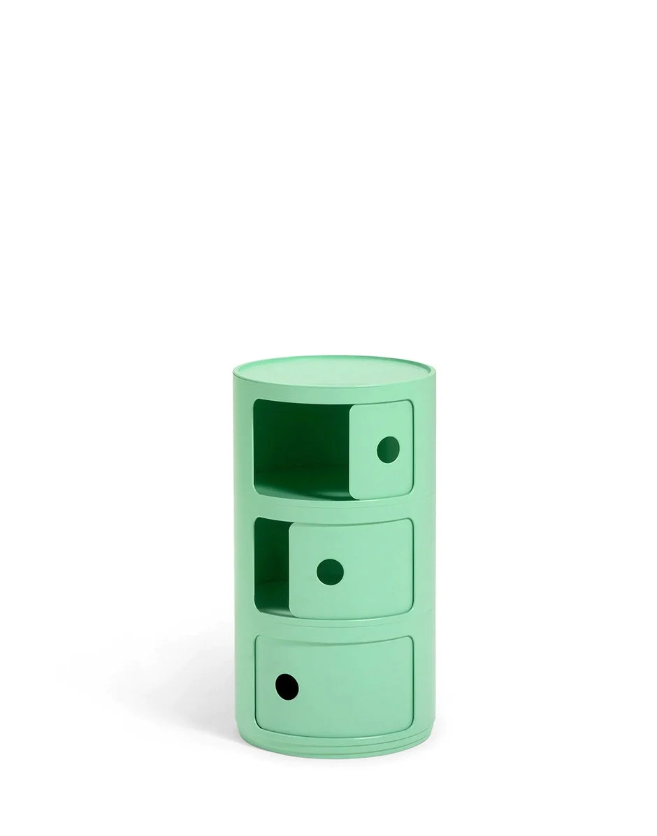 Kartell Modular Bio Container 3 Éléments, vert
