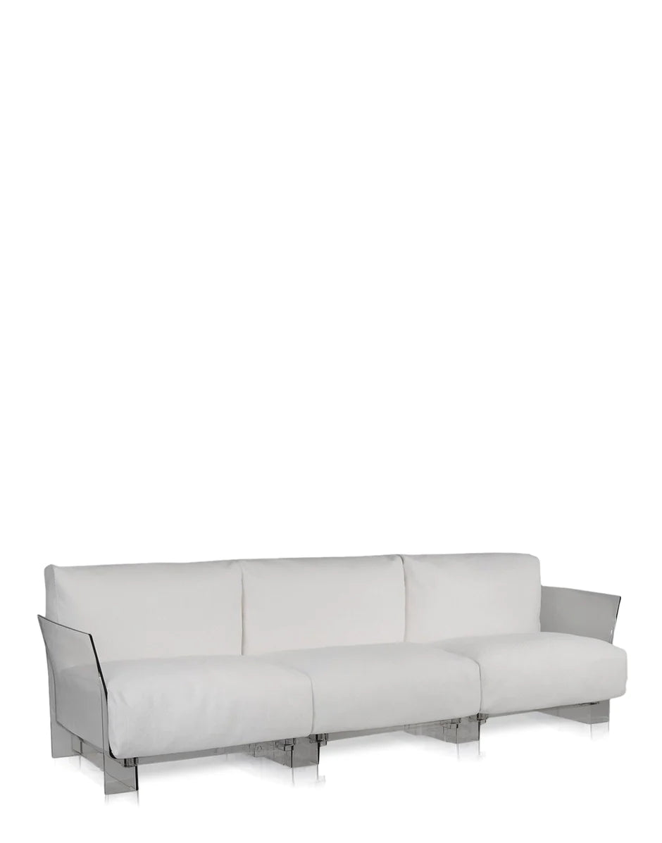 Kartell Pop Outdoor 3 -Sitzer -Sofa Ikon, Weiß