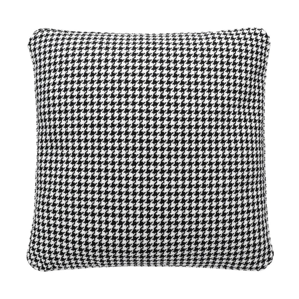 Kartell Cushion Pied de Poule 48x48 cm, noir