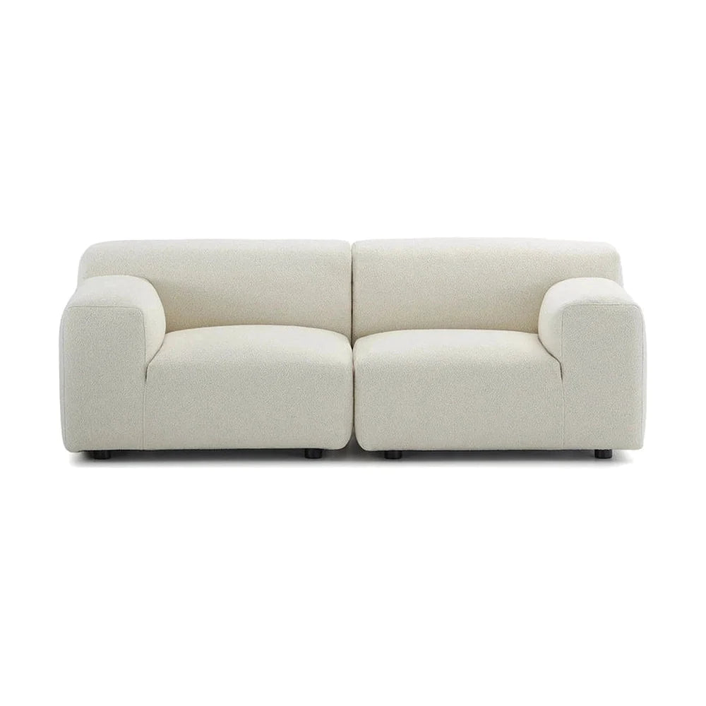 Kartell Plastics Duo 2 Seater Sofa Dx Orsetto, White