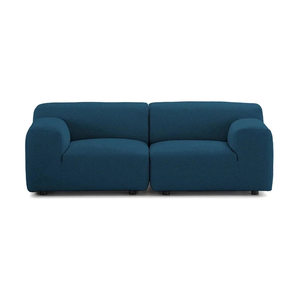Kartell Plastics Duo 2 Seater Sofa Sx Orsetto, Blue